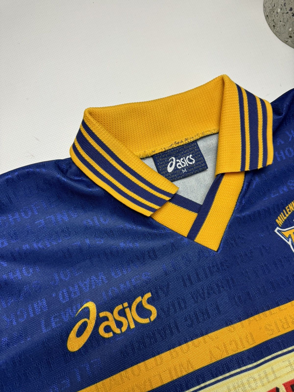 Rhinox × Vintage Rare vintage Rhinos Asics jersey Size US M / EU 48-50 / 2 - 8 Thumbnail