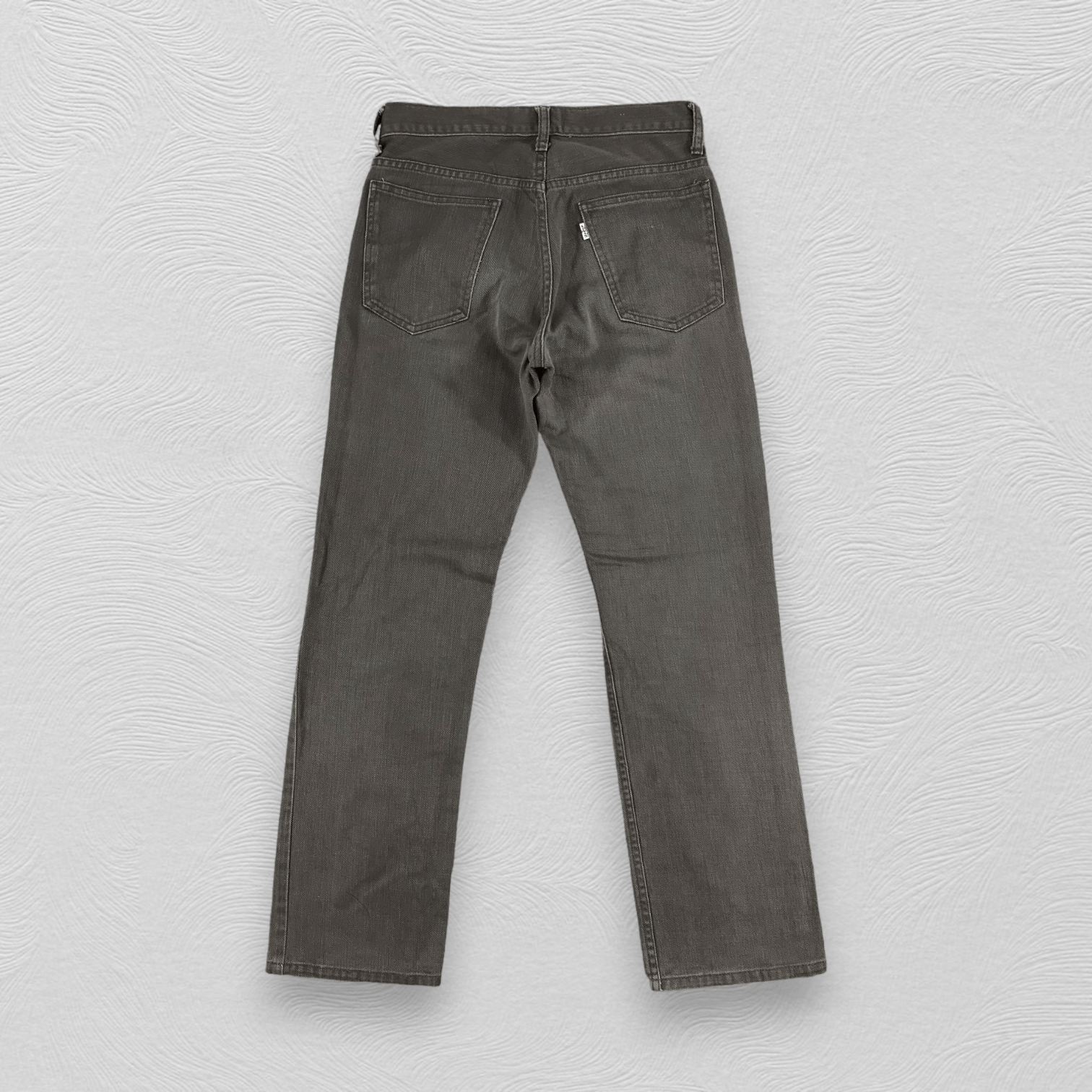Levi's Vintage Levis 519 Jeans Faded Black Denim KJ690 Size US 29 - 2 Thumbnail