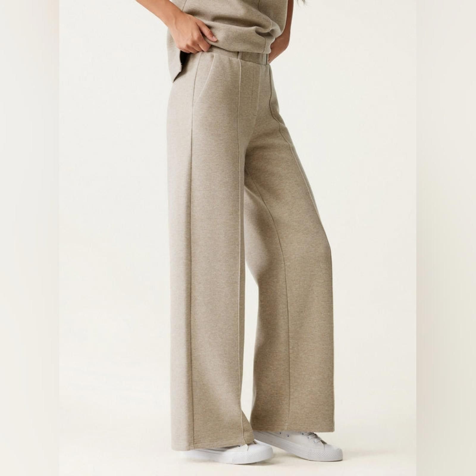 Designer OGL FuzzLuxe High Waisted Straight Leg Pull On Pant Size 28" / US 6 / IT 42 - 9 Thumbnail