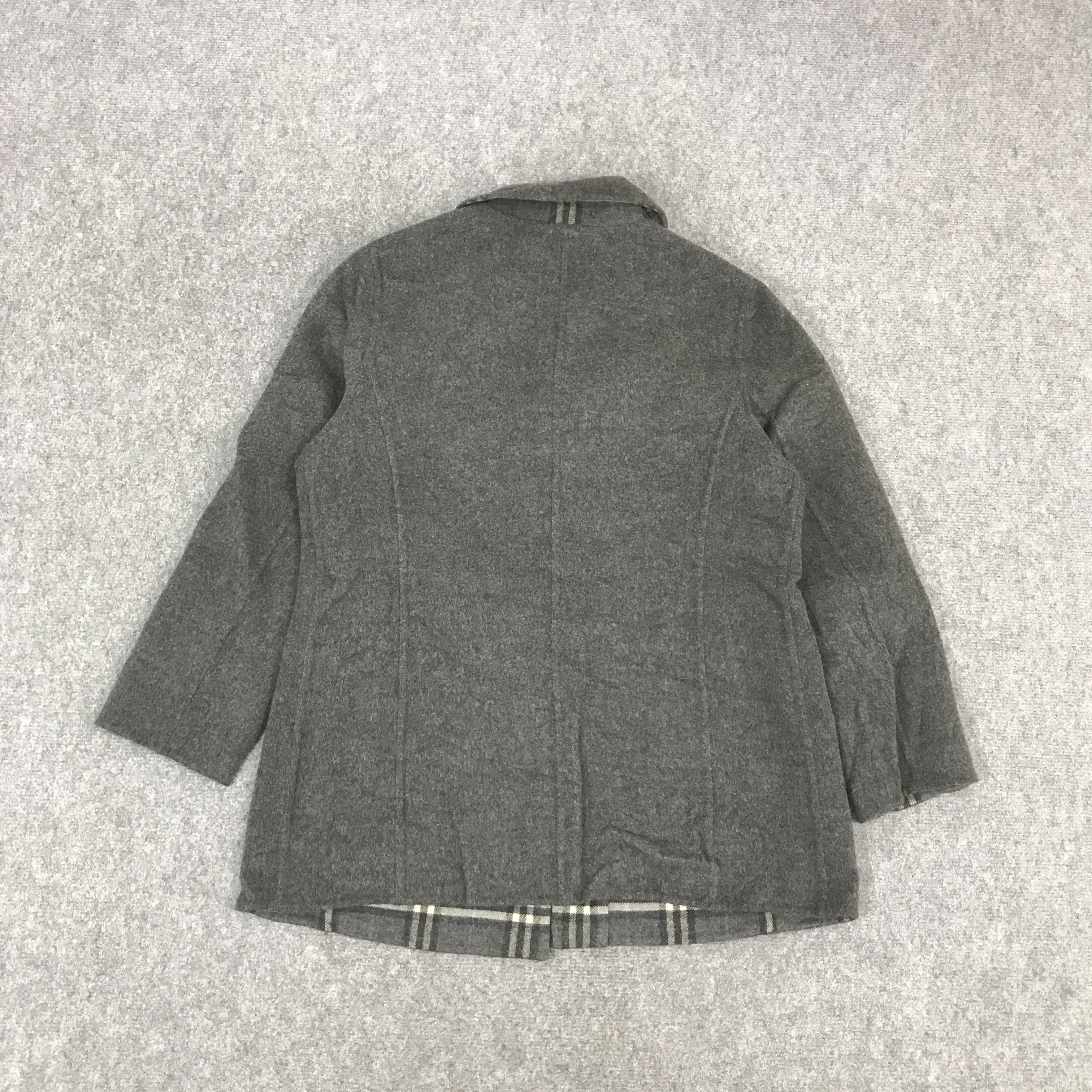 Burberry × Vintage BURBERRYS LONDON WOOL BUTTON JACKET Size US L / EU 52-54 / 3 - 2 Thumbnail