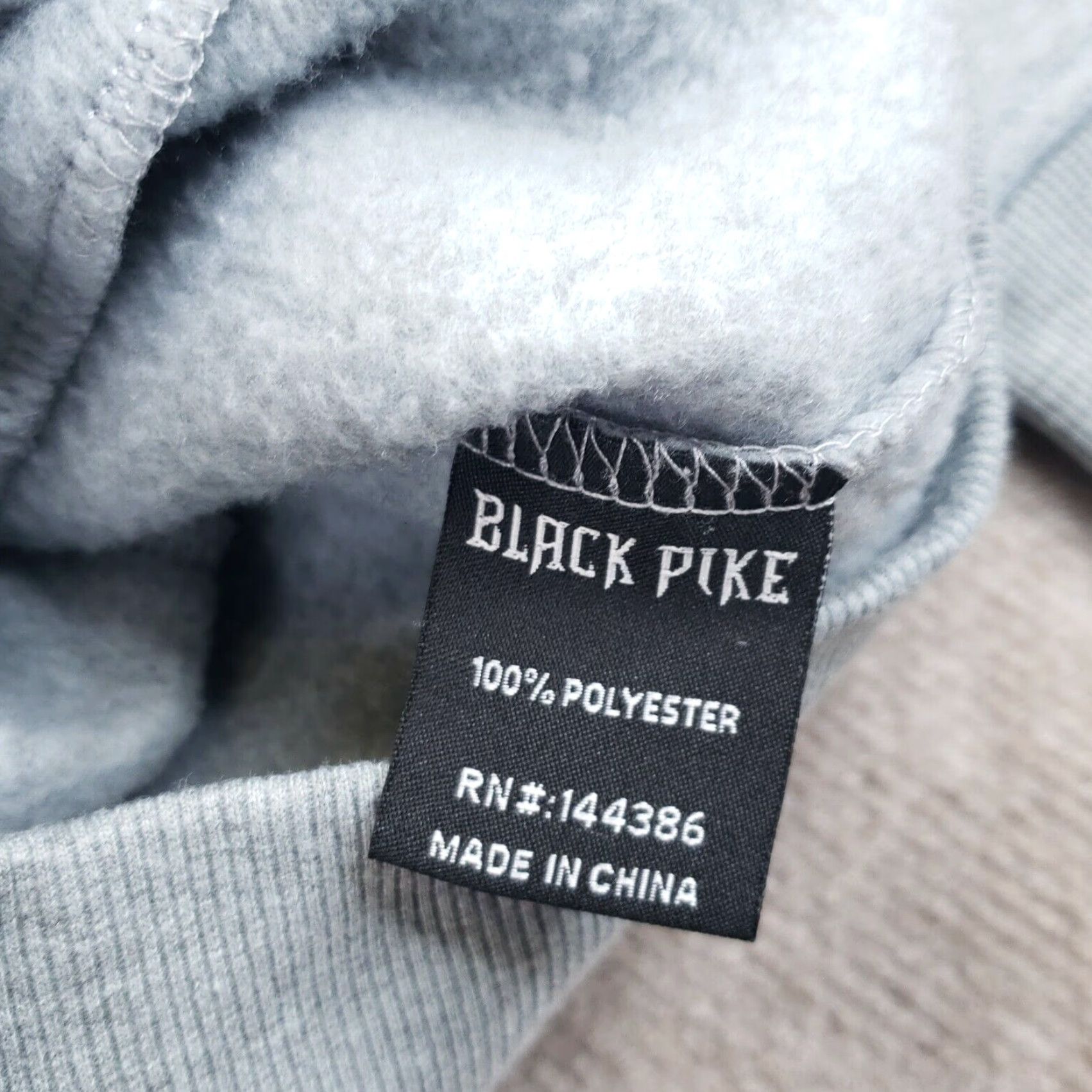 Vintage Black Pike Hoodie Mens Large Gray Graphic Rasta Lion Hooded Long Sleeve Shirt Men Large Gray Graphic Lion Hooded Sweatshirt Size US L / EU 52-54 / 3 - 7 Thumbnail