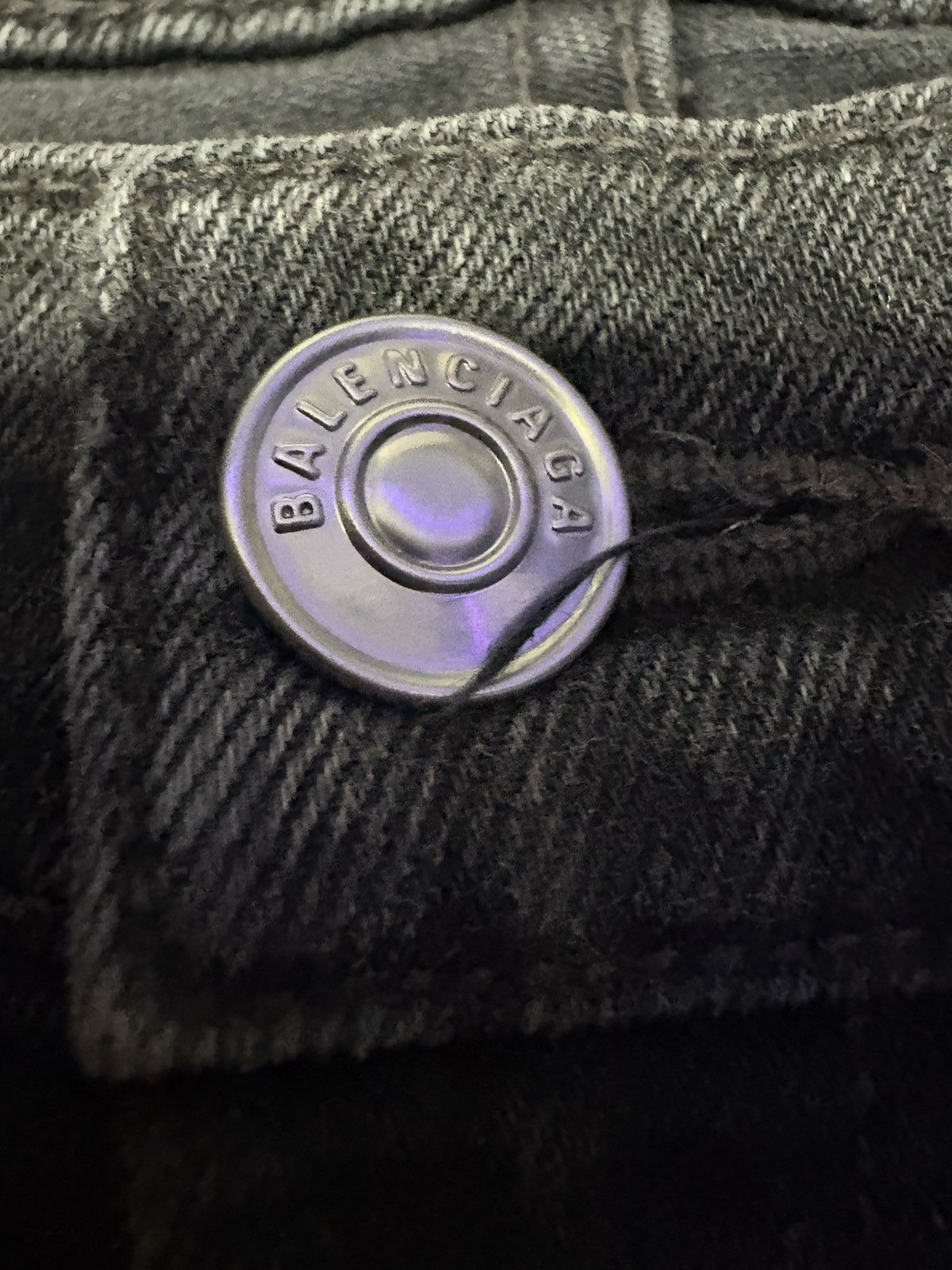 Balenciaga Balenciaga light waxed denim Size US 30 / EU 46 - 3 Thumbnail