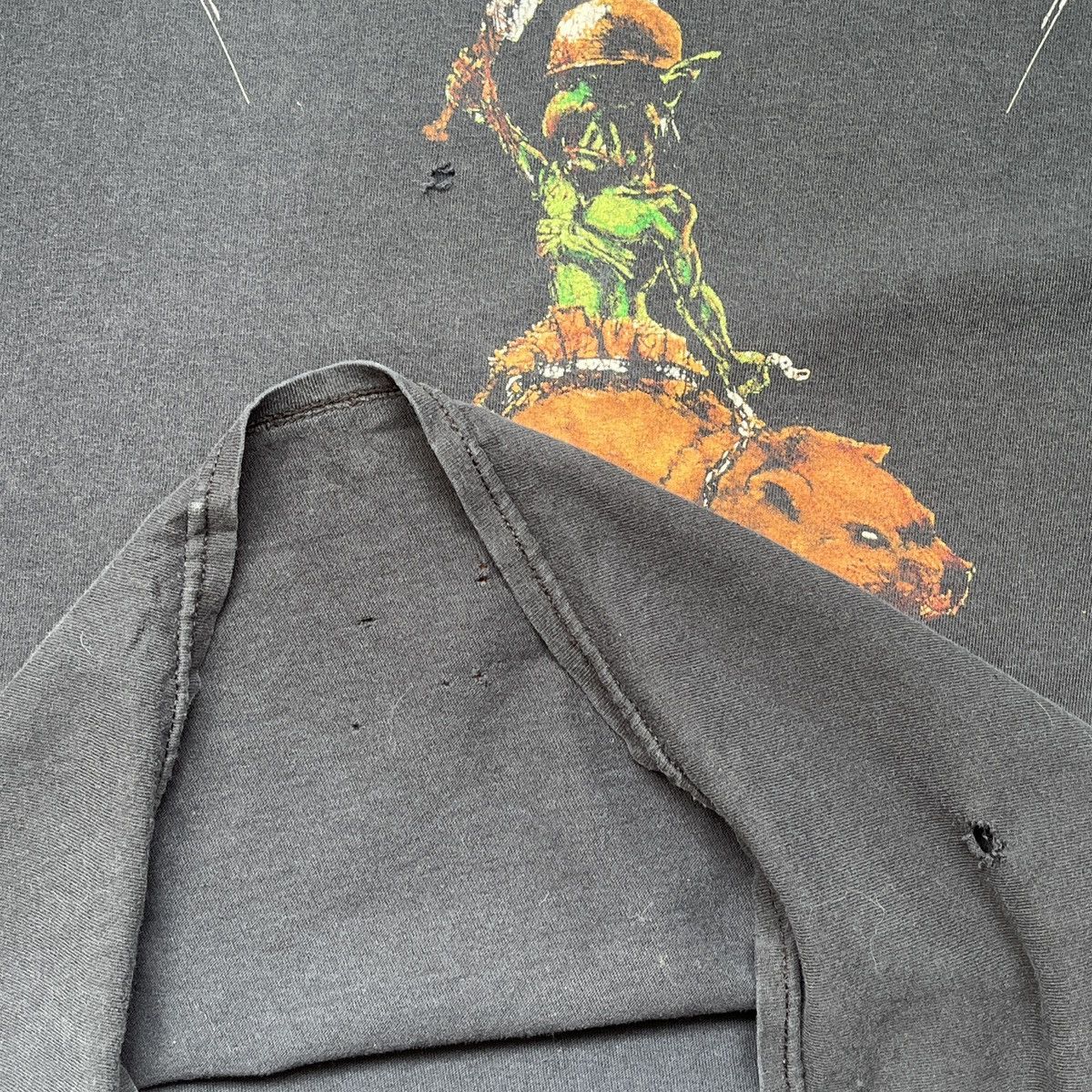 Band Tees VINTAGE NEKROGOBLIKON DEATH METAL BAND DISTRESSED TSHIRT Size US L / EU 52-54 / 3 - 20 Thumbnail