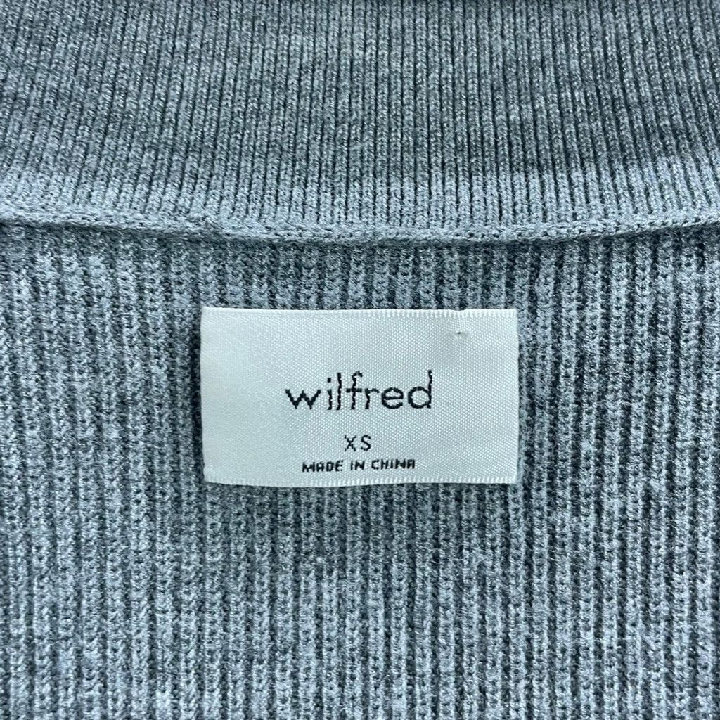 Aritzia Wilfred Cove Ribbed Dress in Grey Size XS Size XS / US 0-2 / IT 36-38 - 6 Thumbnail