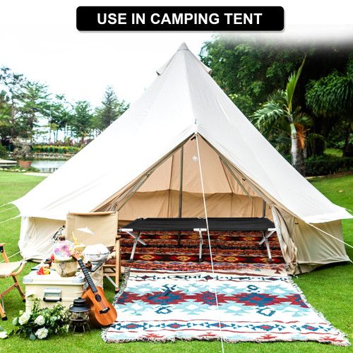 Designer × Homemade YSSOA Folding Camping Cot with Storage Bag for Adults, Porta Size US L / EU 52-54 / 3 - 7 Thumbnail