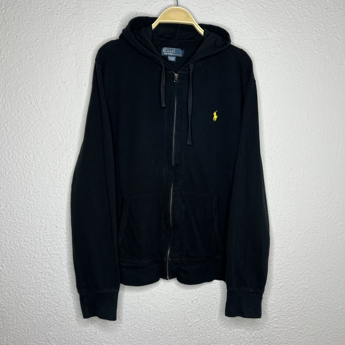 Polo Ralph Lauren Polo Ralph Lauren Hoodie Zip Black Sweatshirt Pony Logo Size US XXL / EU 58 / 5 - 1 Thumbnail