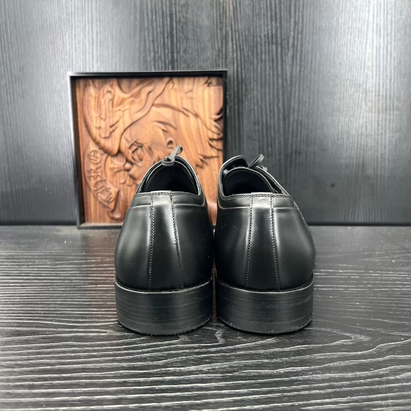 Dior Dior Black Leather Shoes Size 42 Like New With Box Size US 9 / EU 42 - 4 Thumbnail