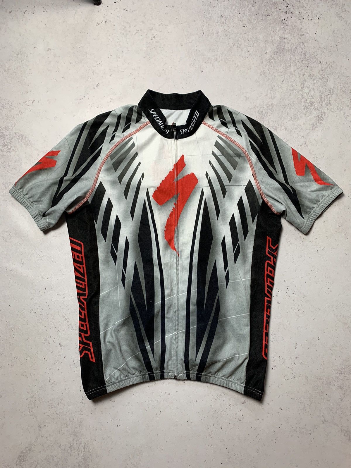 Sports Specialties Vintage Rare Specialized Racing Cycling Zip-up Jersey Size US L / EU 52-54 / 3 - 2 Thumbnail