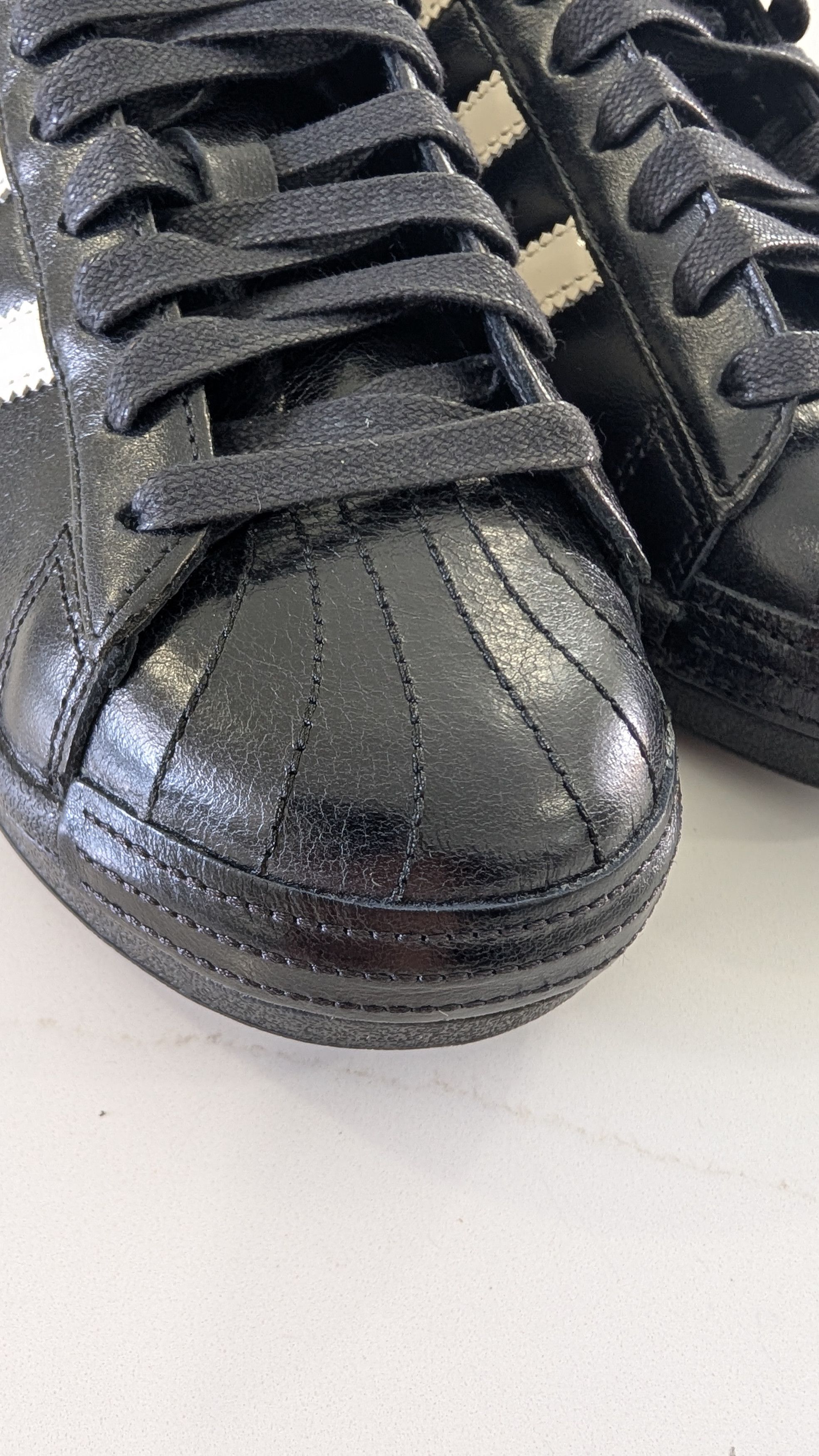 Adidas × Kith KITH x ADIDAS Superstar Vintage Black Tie Made In Germany 7 Size US 7 / EU 40 - 15 Thumbnail