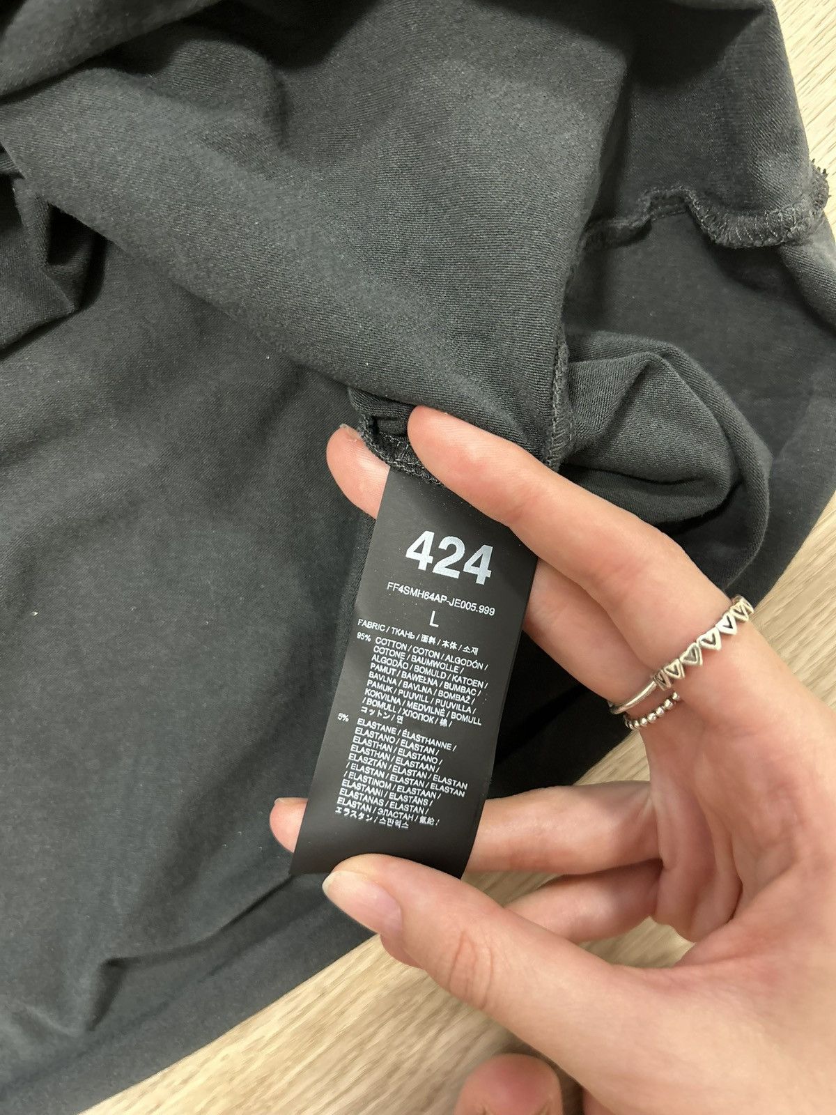 424 424 long sleeve T-shirt Size US L / EU 52-54 / 3 - 3 Thumbnail