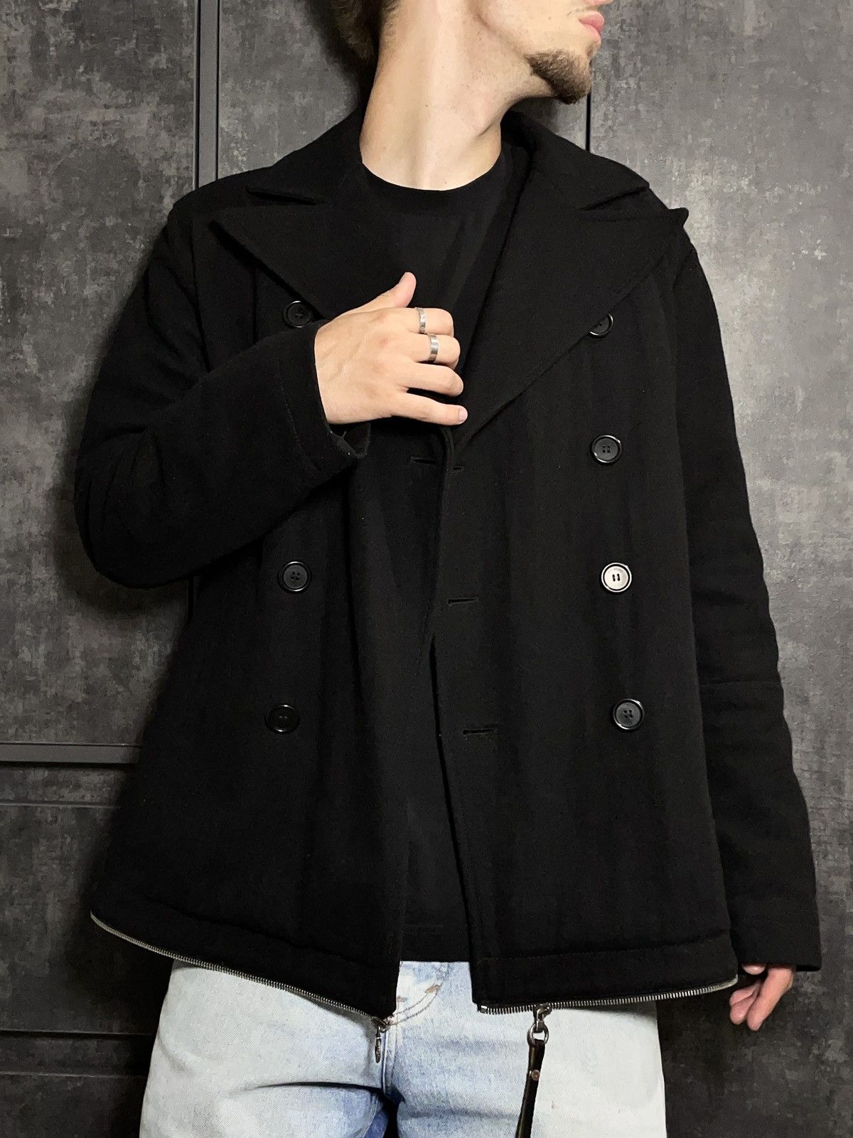 Dirk Bikkembergs Archive Dirk Bikkembergs Wool Coat Jacket