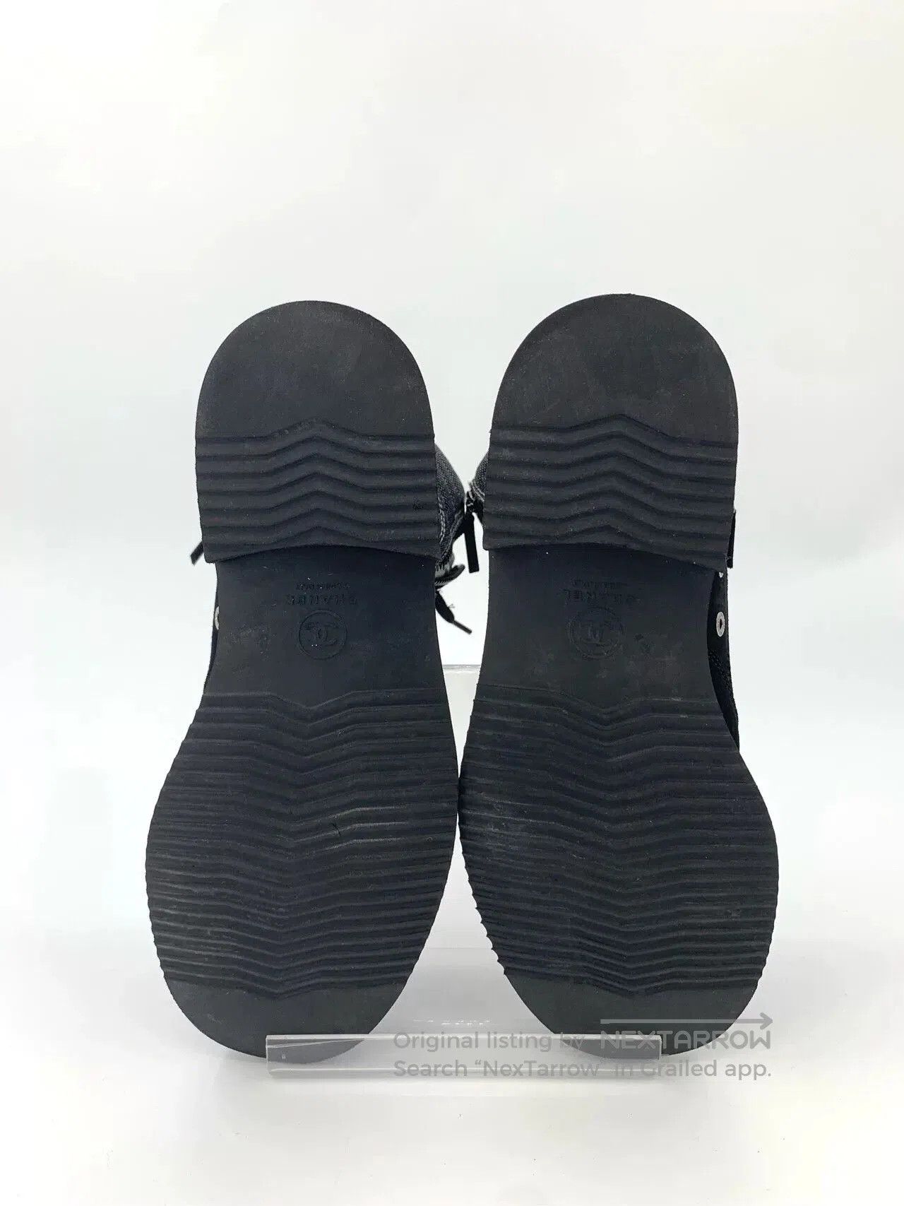 Chanel Chanel Suede Lace-Up Short Boots. Size US 10 / EU 43 - 5 Thumbnail