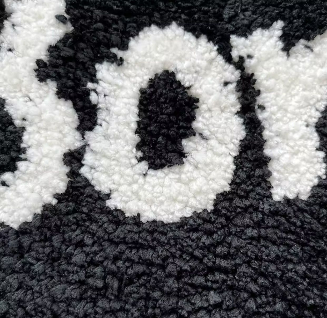 Japanese Brand × Vintage Bonjour Cute Rug 45x60cm Size ONE SIZE - 3 Thumbnail