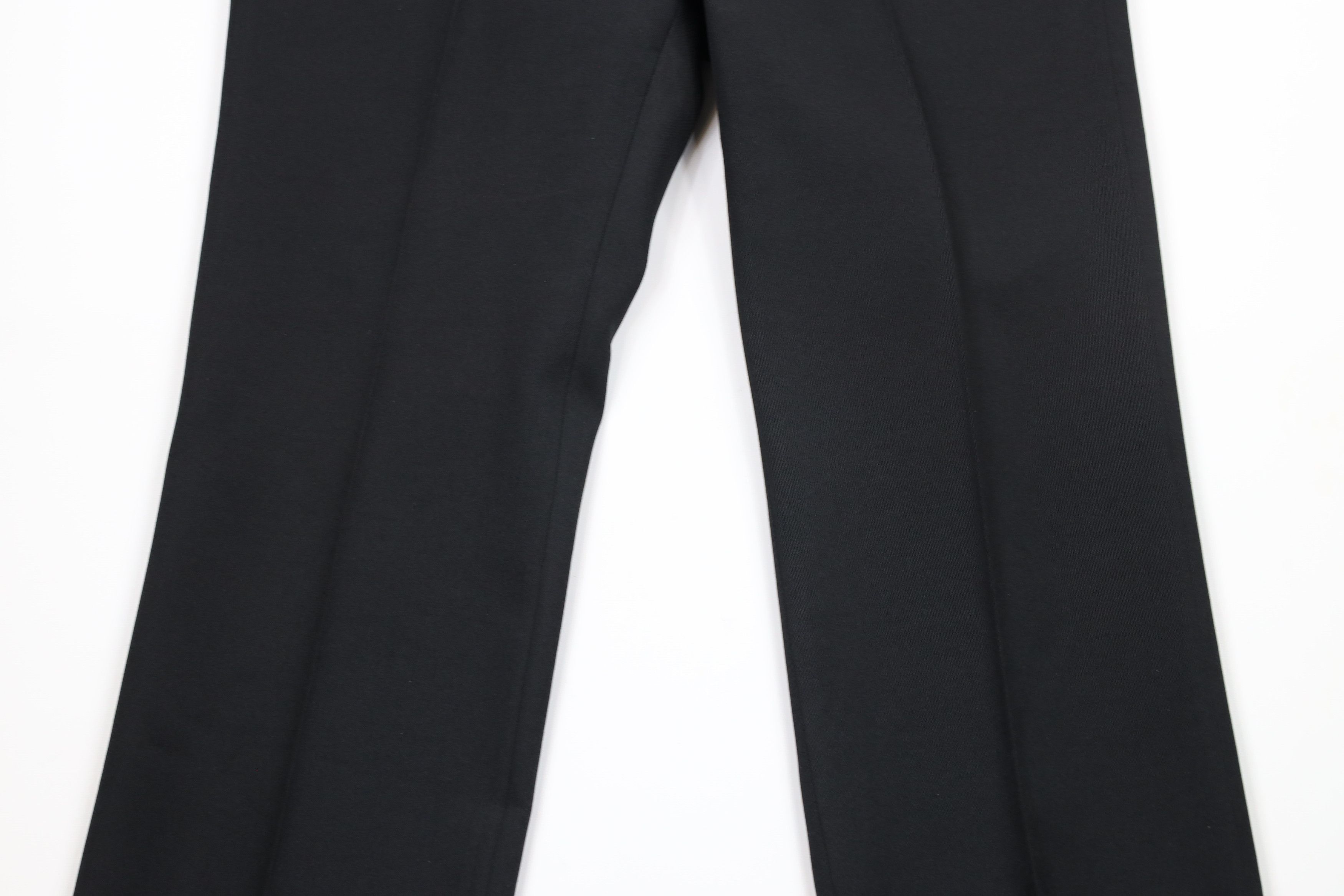 Vintage Vintage 70s Streetwear Flared Wide Leg Chino Pants Black USA Size US 34 / EU 50 - 3 Thumbnail