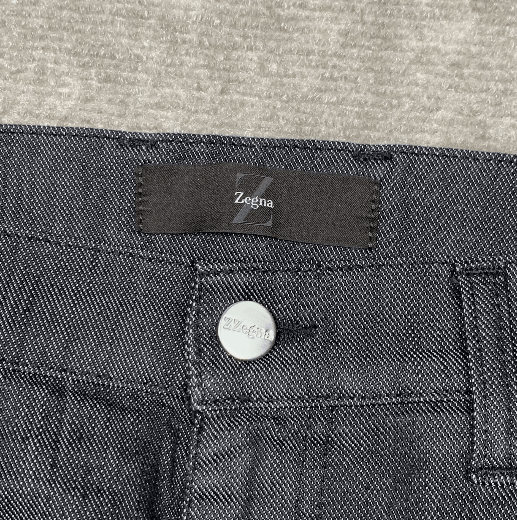 Ermenegildo Zegna Zegna Jeans Mens 36 Dark Blue Italy Pants 75ELC2 Size US 36 / EU 52 - 4 Thumbnail
