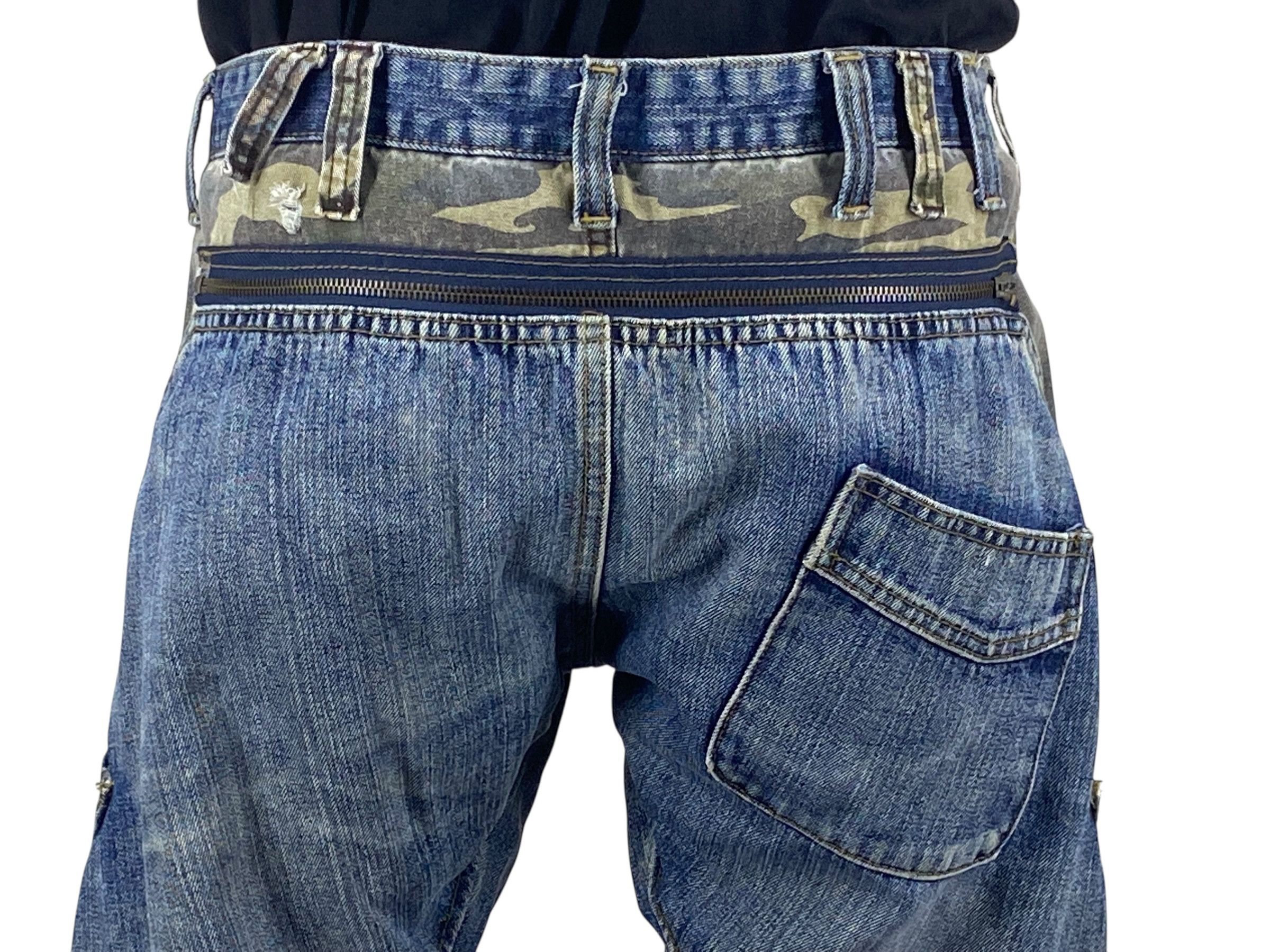 Japanese Brand BreathMINt Double-Waist Denim Jeans (Japanese Brand) Size US 31 - 4 Thumbnail