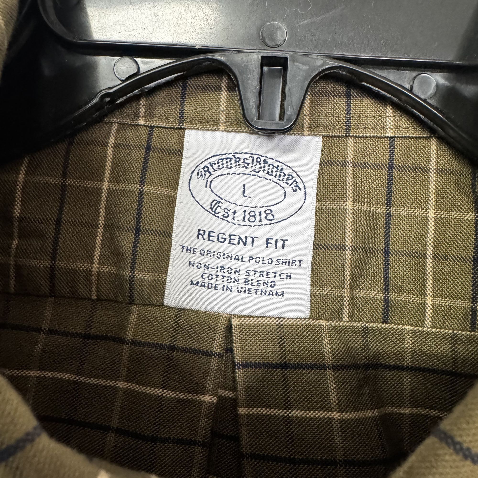Brooks Brothers Brooks Brothers Shirt Regent Fit Mens Size Large Logo Size US L / EU 52-54 / 3 - 4 Thumbnail