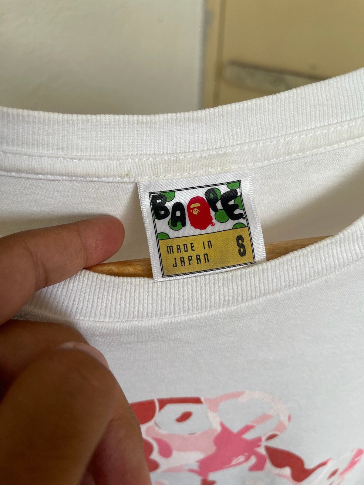 Bape ABC Camo Milo On Bape Tee Size US S / EU 44-46 / 1 - 4 Thumbnail