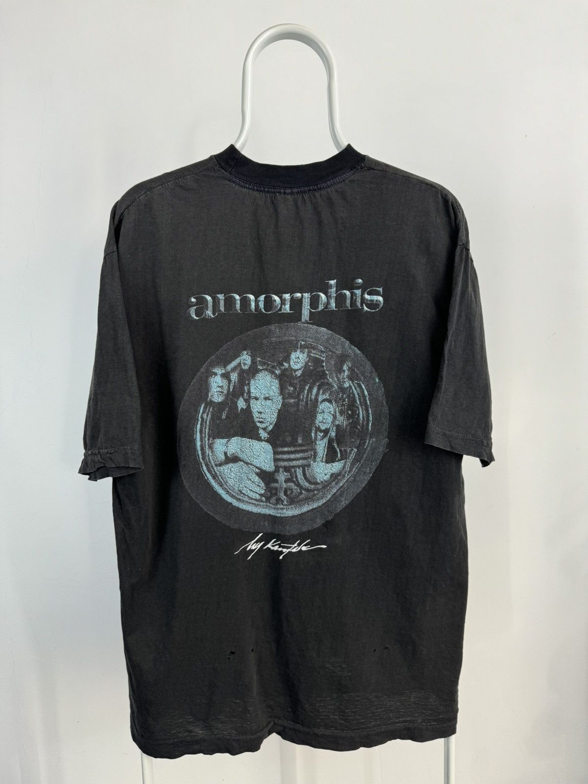 Band Tees Vintage Rare Amorphis My Kantele Big Logo Band Tee Size US L / EU 52-54 / 3 - 2 Thumbnail
