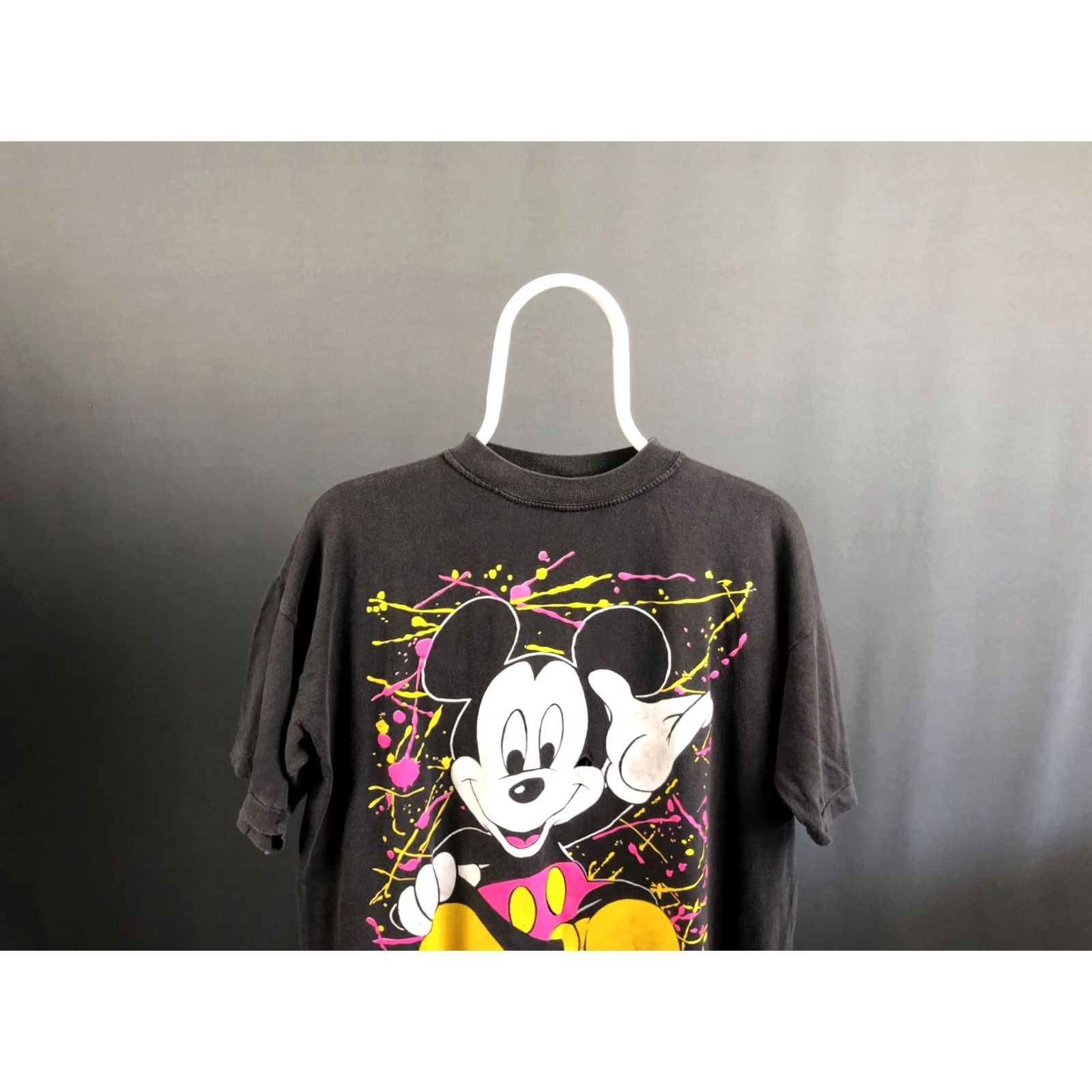 Vintage VINTAGE Mickey Mouse T-Shirt Gray Cartoon Men's One Size Size US M / EU 48-50 / 2 - 3 Thumbnail