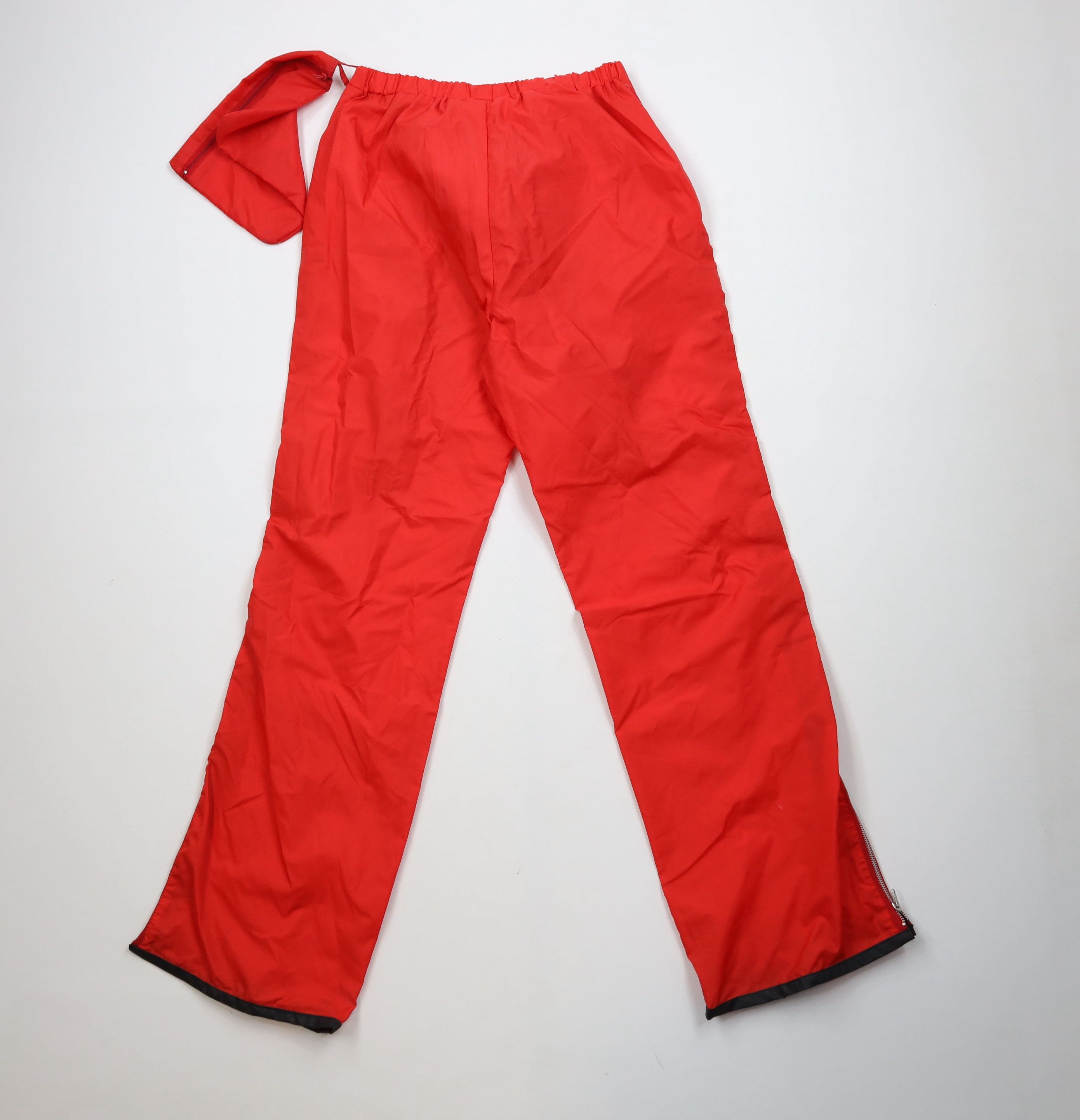 Vintage Vintage 70s Streetwear Wide Leg Windbreaker Rain Pants Size US 36 / EU 52 - 13 Thumbnail