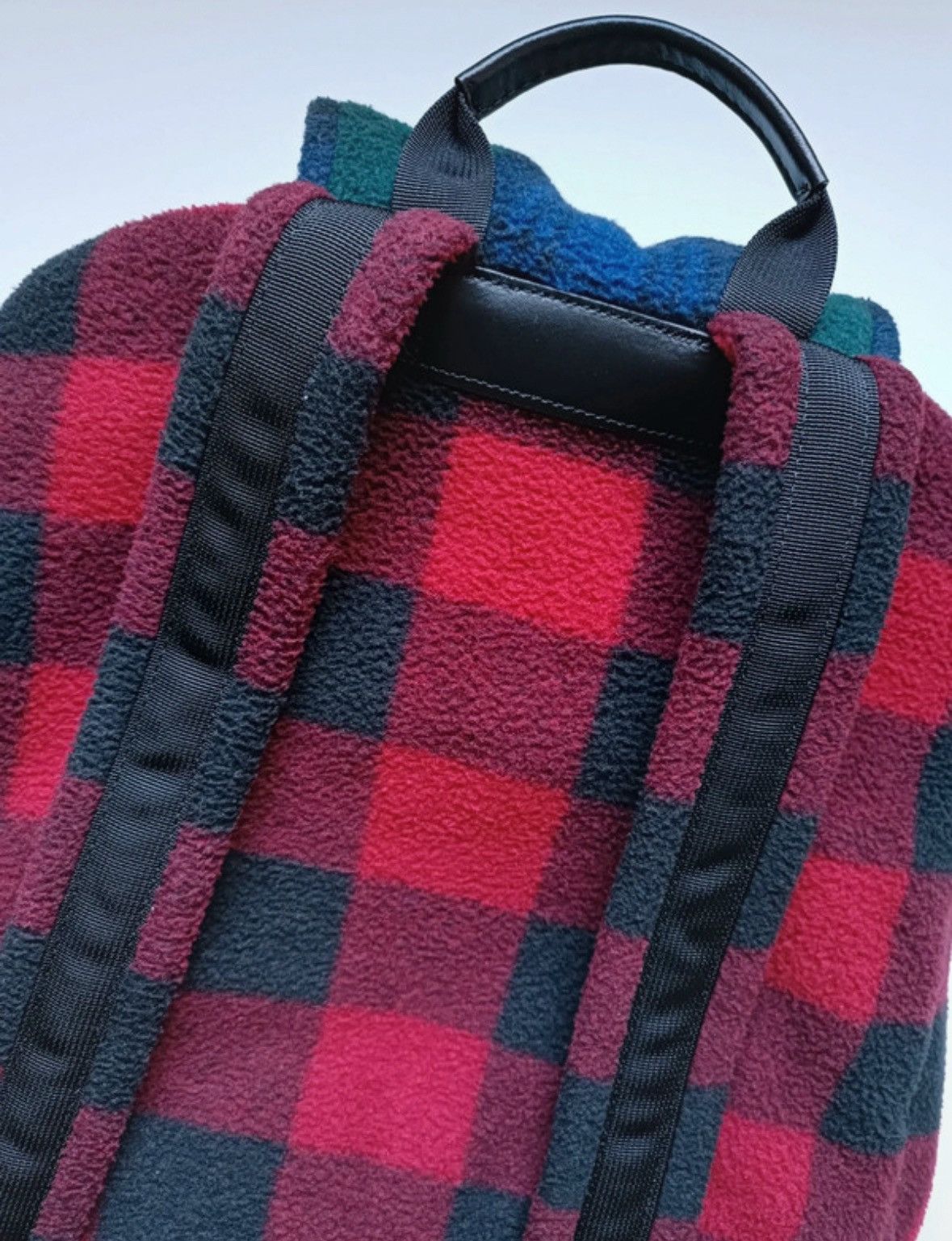 Palace × Polo Ralph Lauren Palace X Polo Ralph Lauren Fleece Backpack Size ONE SIZE - 7 Thumbnail