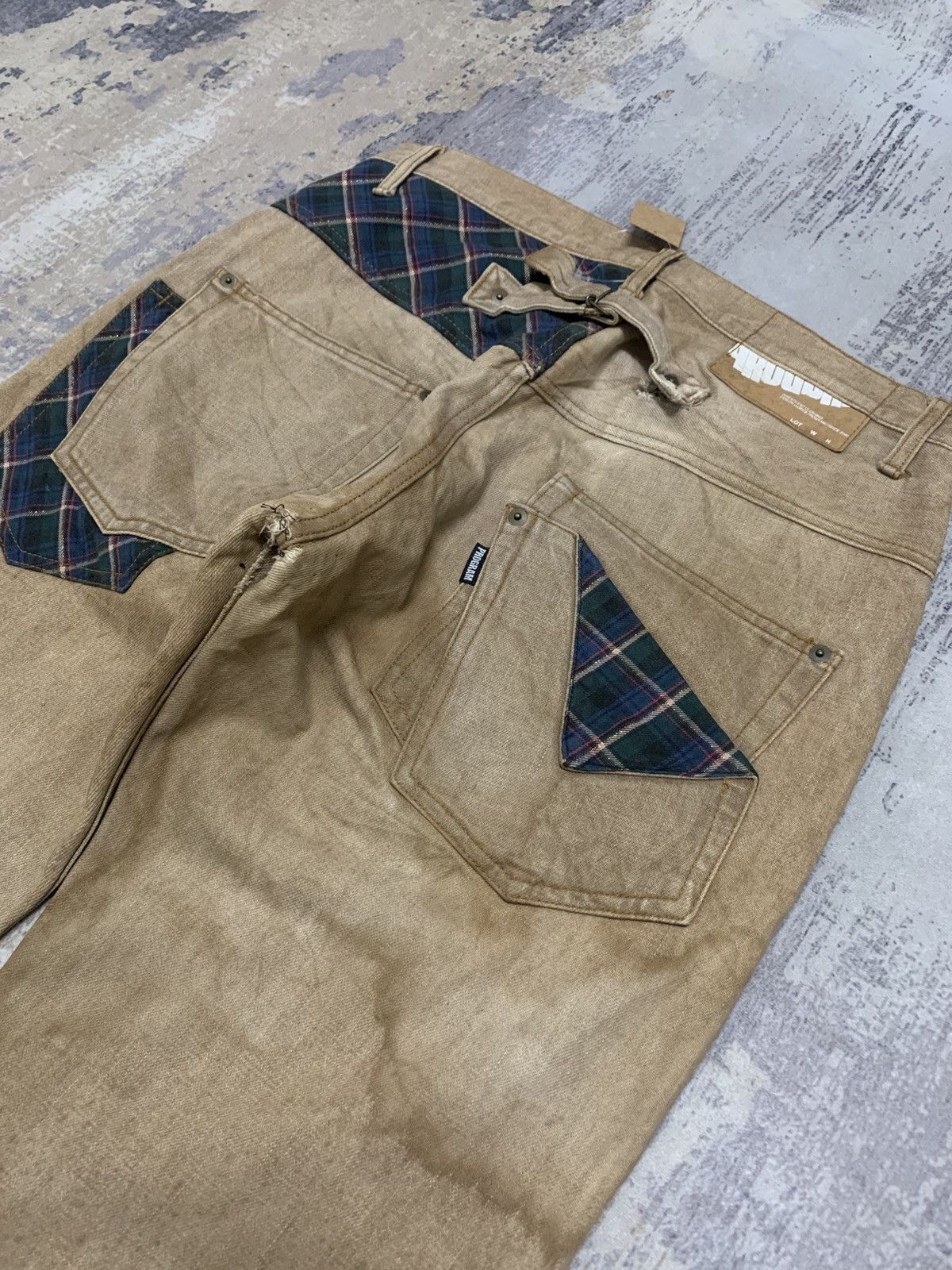 Japanese Brand Japanese Brand PROGRAM Buckle Back Jeans Size US 32 / EU 48 - 9 Thumbnail