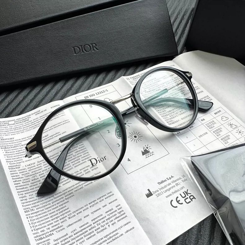 Dior Dior Plate metal frame flat glasses Size ONE SIZE - 2 Thumbnail