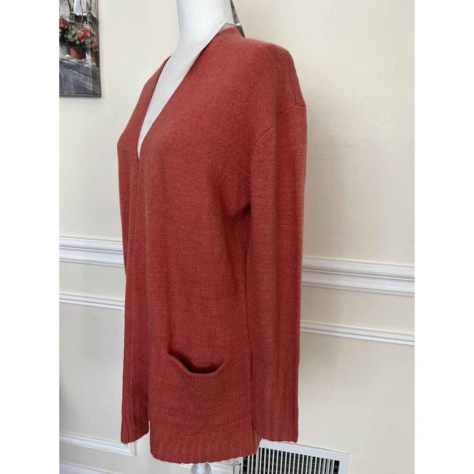 & Other Stories Caslon Coral women cardigan size M with pockets A003032 Size M / US 6-8 / IT 42-44 - 4 Thumbnail