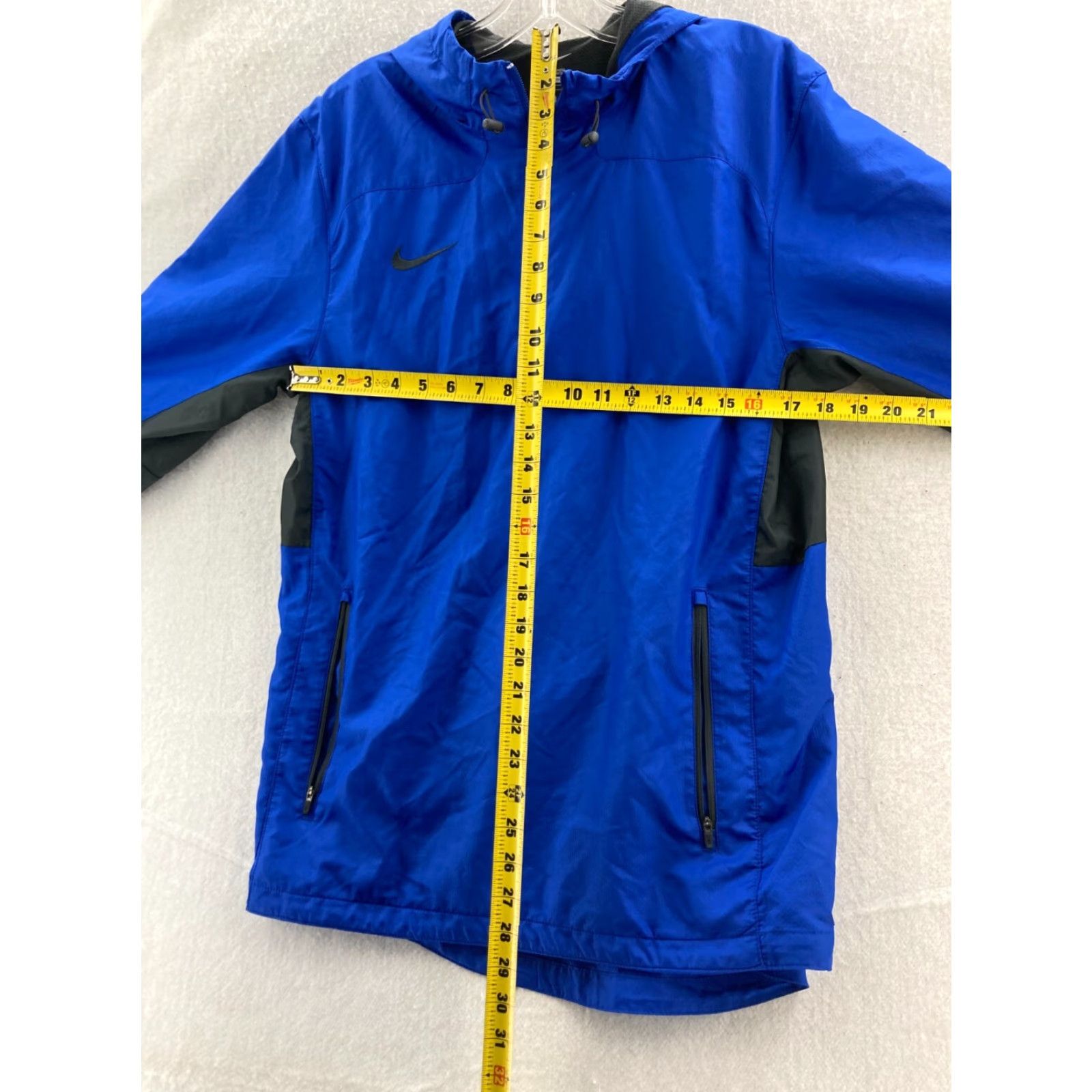 Nike Nike Hooded Jacket Mens Medium Blue Vented Pullover Size US M / EU 48-50 / 2 - 6 Thumbnail