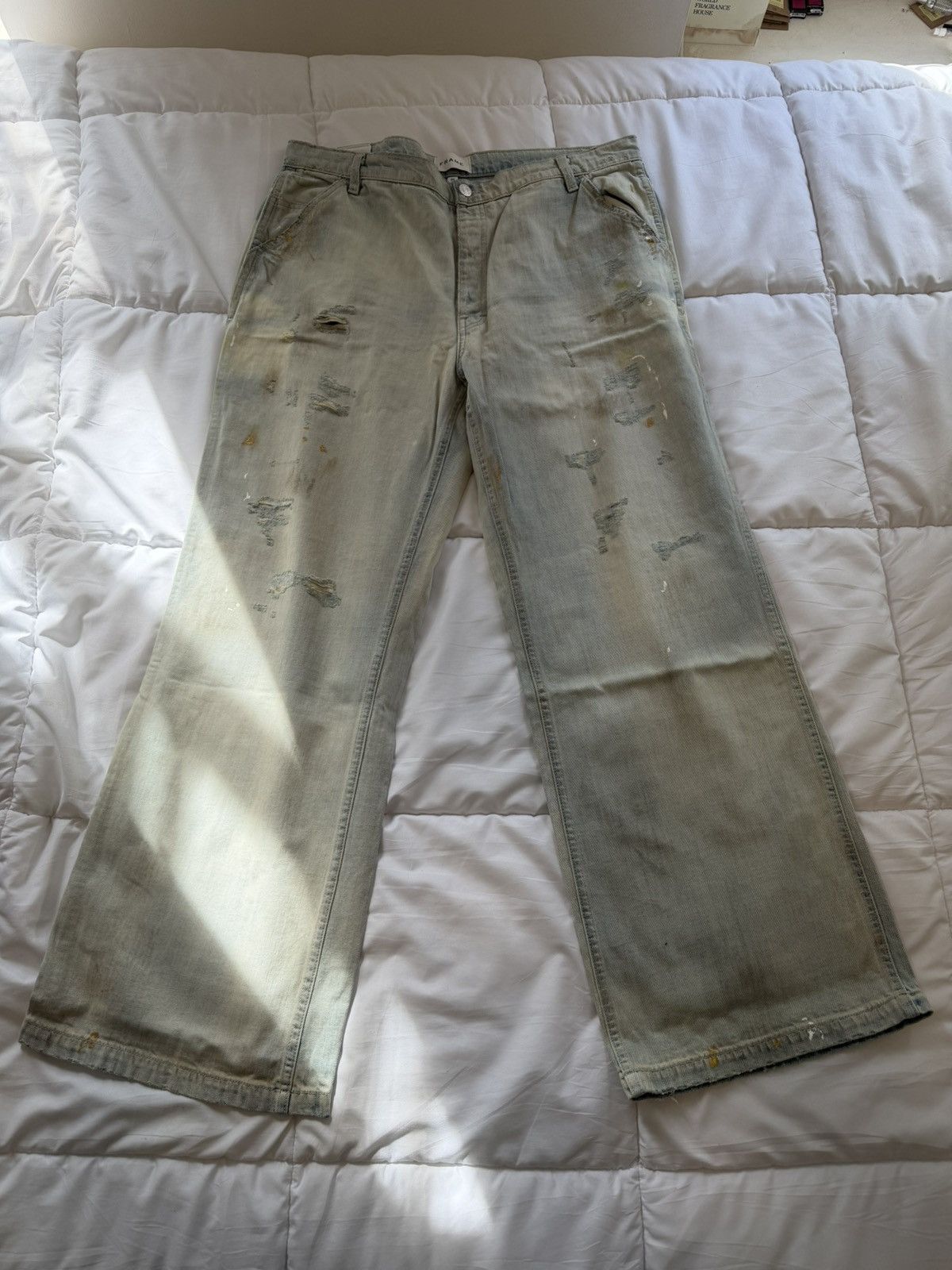 Frame Frame Distressed Flared Denim Size US 36 / EU 52 - 1 Thumbnail
