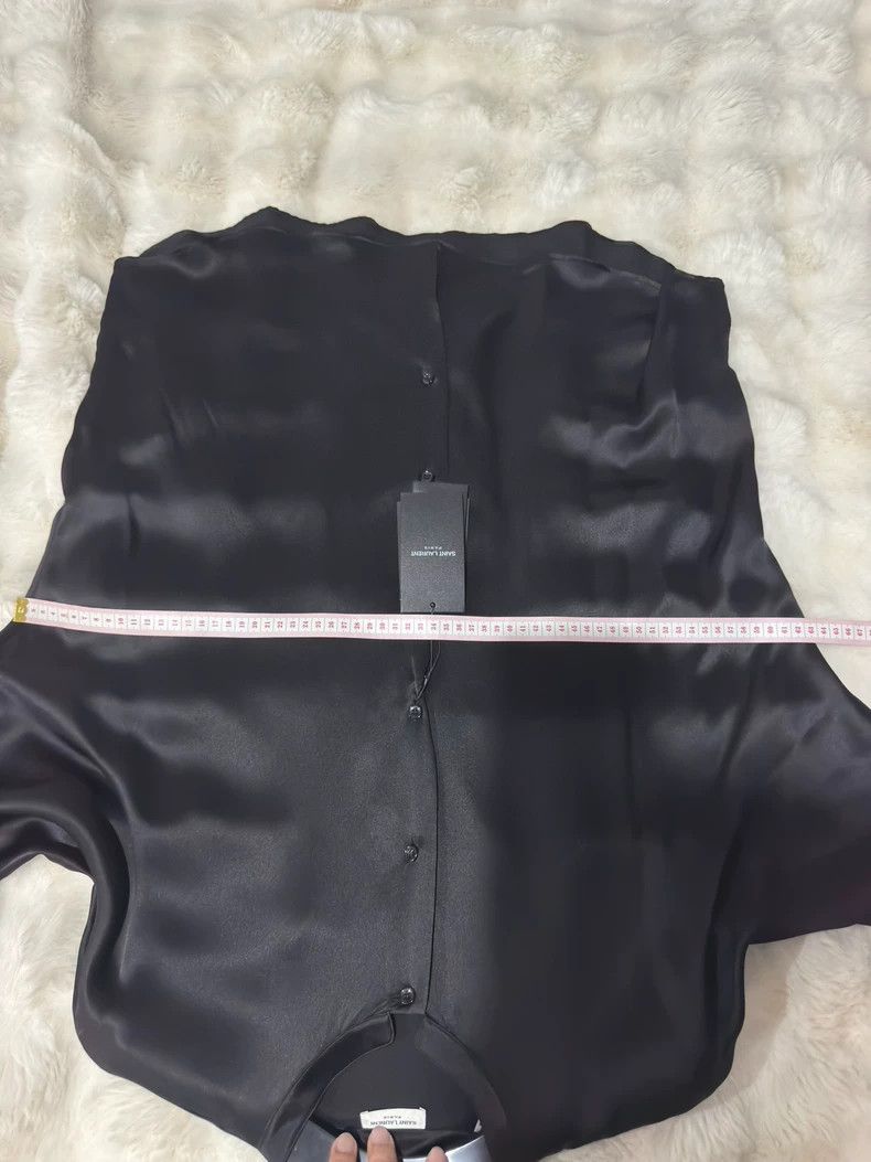 Saint Laurent Paris Saint Laurent Paris size 39 Ribbon silk shirt Size US XXS / EU 40 - 6 Thumbnail