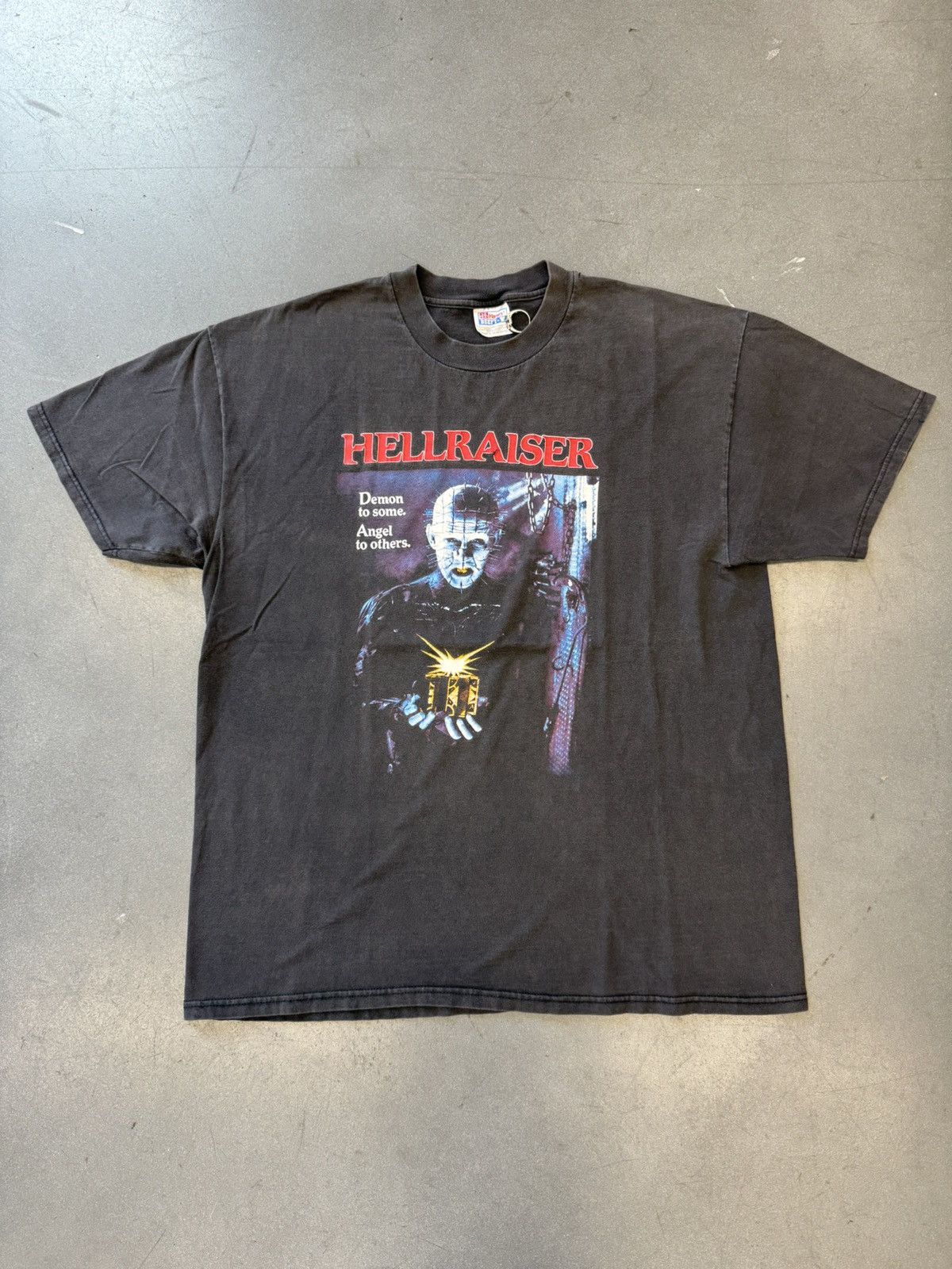 Hanes × Vintage ‘90s Vintage Hellraiser He’ll Tear Your Soul Apart Tee Size US L / EU 52-54 / 3 - 1 Thumbnail