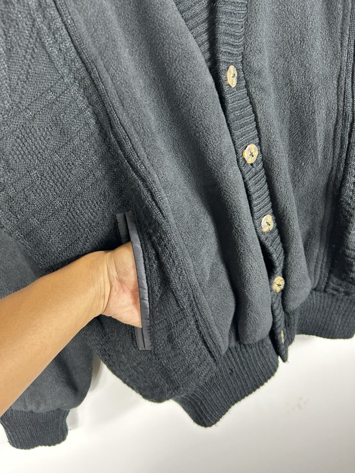 Vintage ⚡️Vintage Arnaldo Bassini Button Knit Sweater Jacket Size US M / EU 48-50 / 2 - 6 Thumbnail