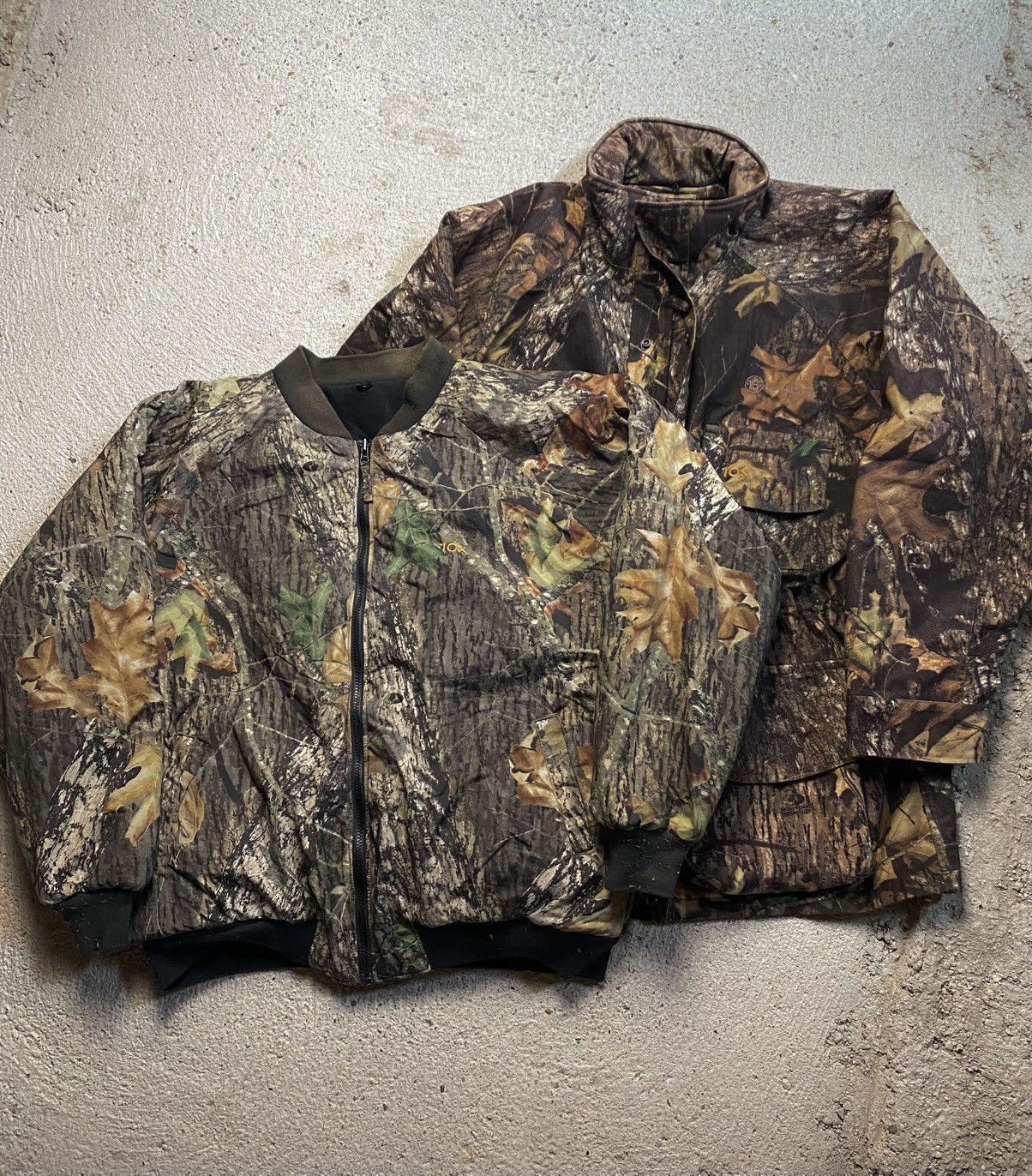 Mossy Oaks × Realtree Cape bomber jacket Real tree mossy oak hunter set streetwear Size US XL / EU 56 / 4 - 1 Thumbnail