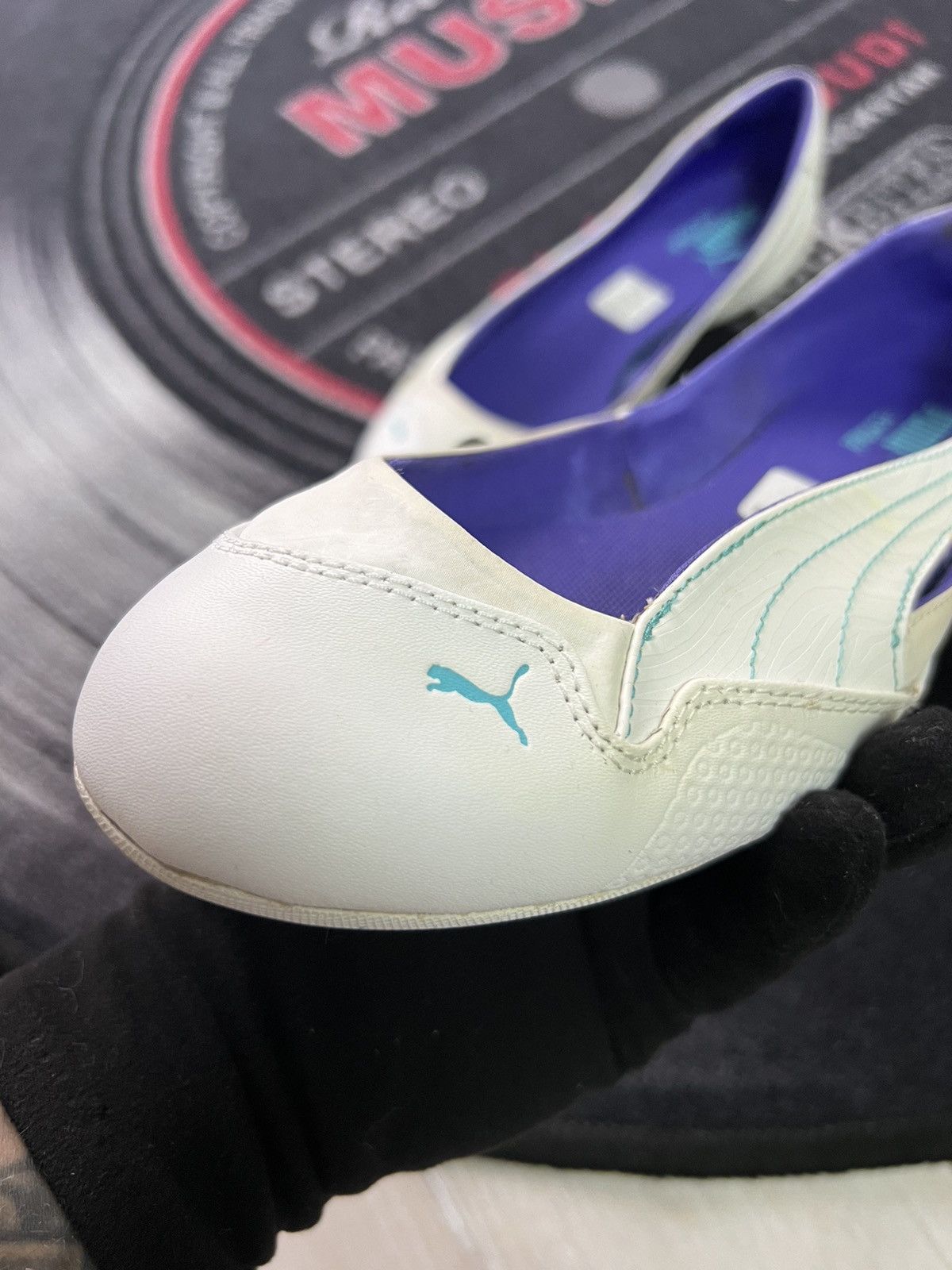 Puma × Vintage Vintage Puma Futuristic Y2K Ballet Flat Shoes Size US 8 / IT 38 - 13 Thumbnail