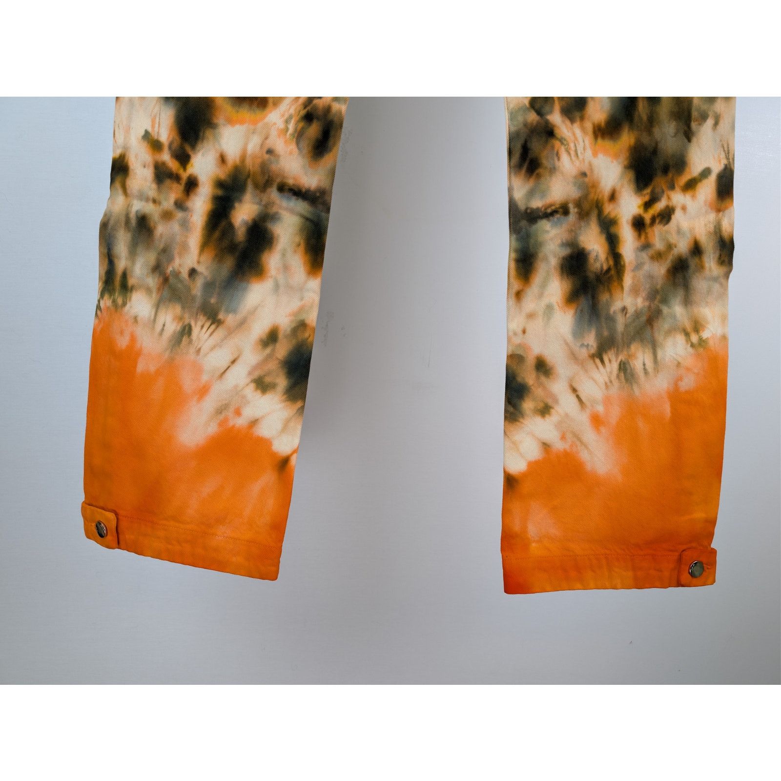 Amiri o1rshd1 Tie Dye Carpenter Pants in Khaki Size US 31 - 14 Thumbnail