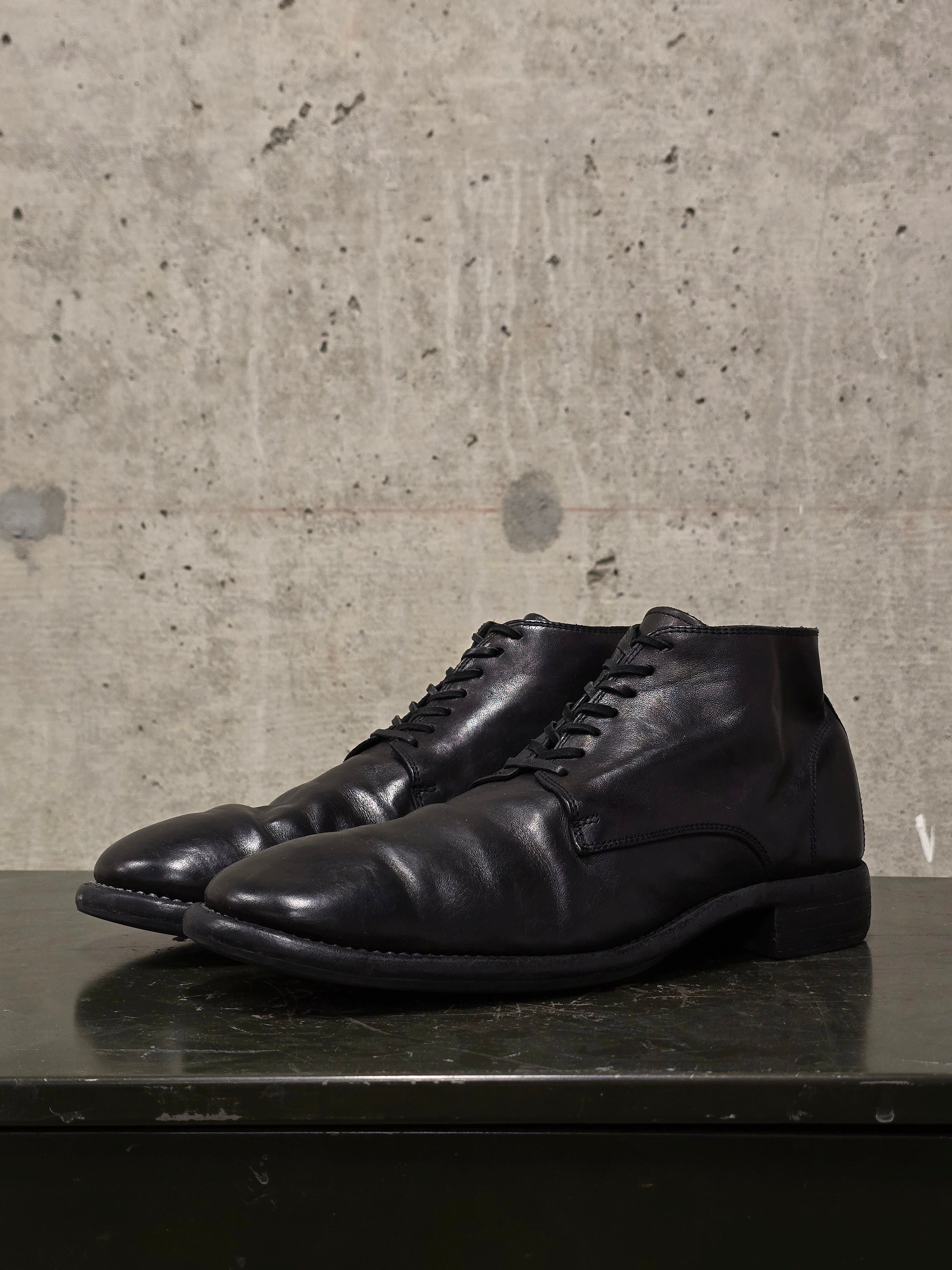 Guidi Guidi 994 Black Horse Leather Desert Boots Size US 10 / EU 43 - 1 Thumbnail