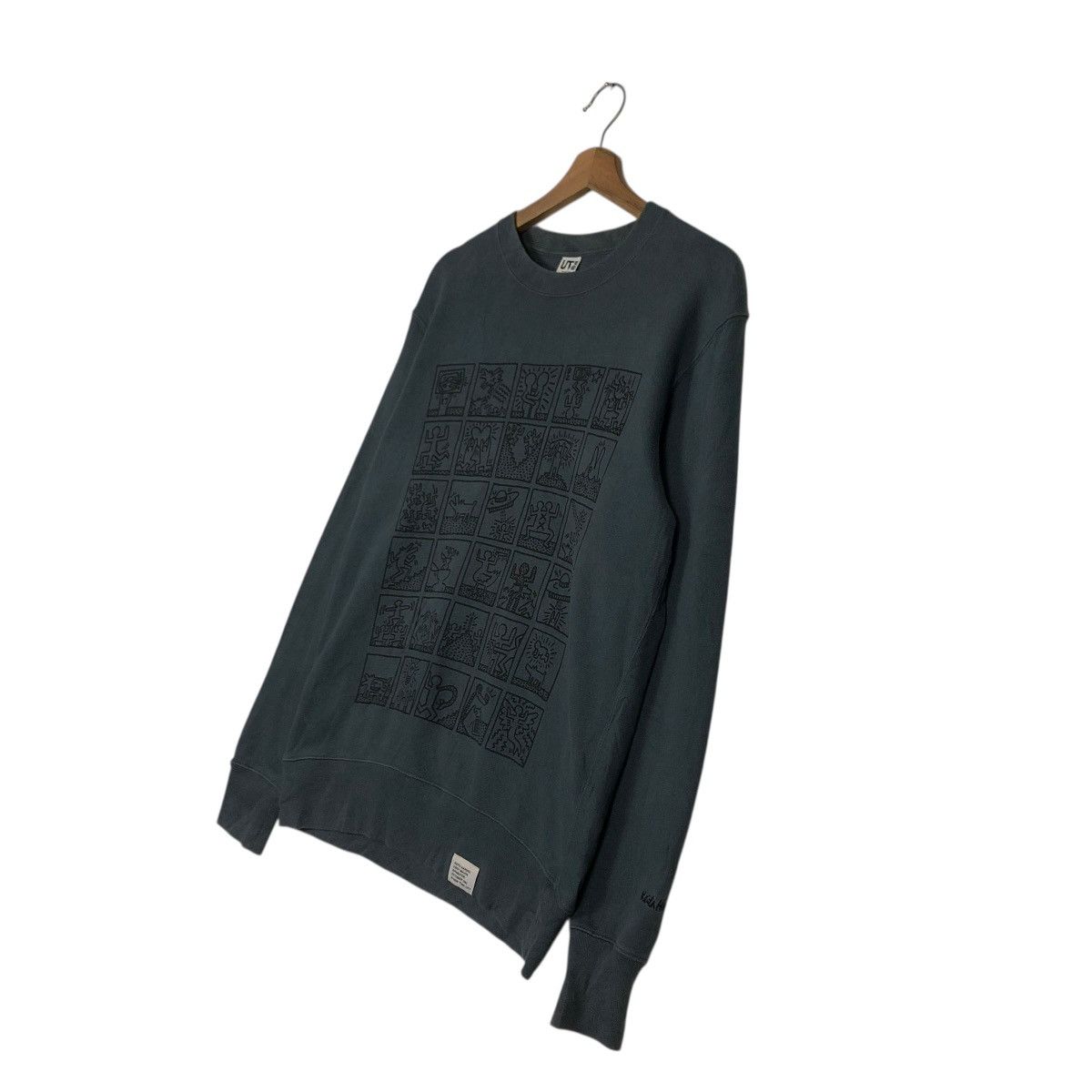 Japanese Brand 🔥VINTAGE SWEATSHIRT UT X KEITH HARRING BIG LOGO Size US M / EU 48-50 / 2 - 4 Thumbnail