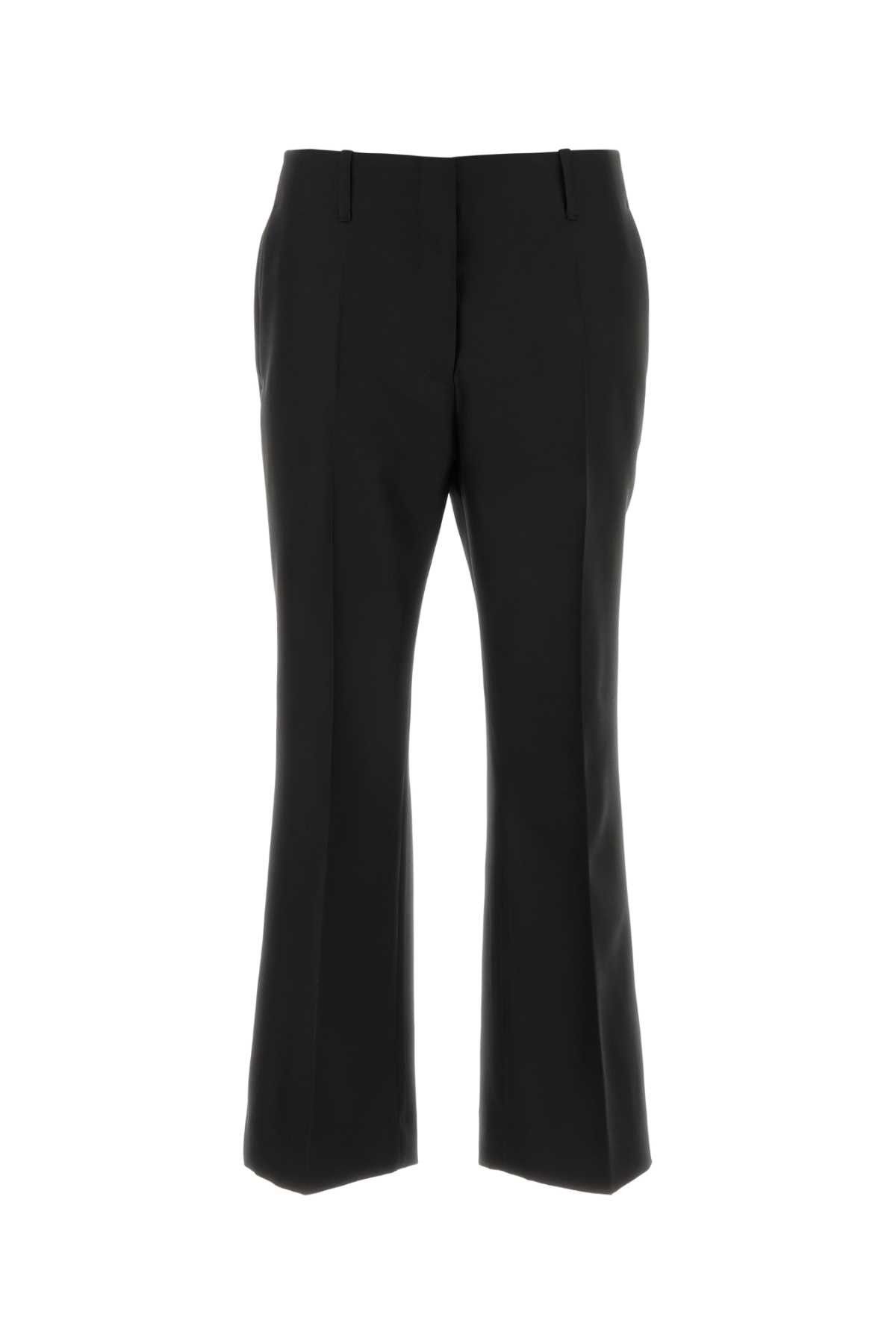 Dries Van Noten Black Wool Blend Paloma Pant Size 26" / US 2 / IT 38 - 1 Thumbnail