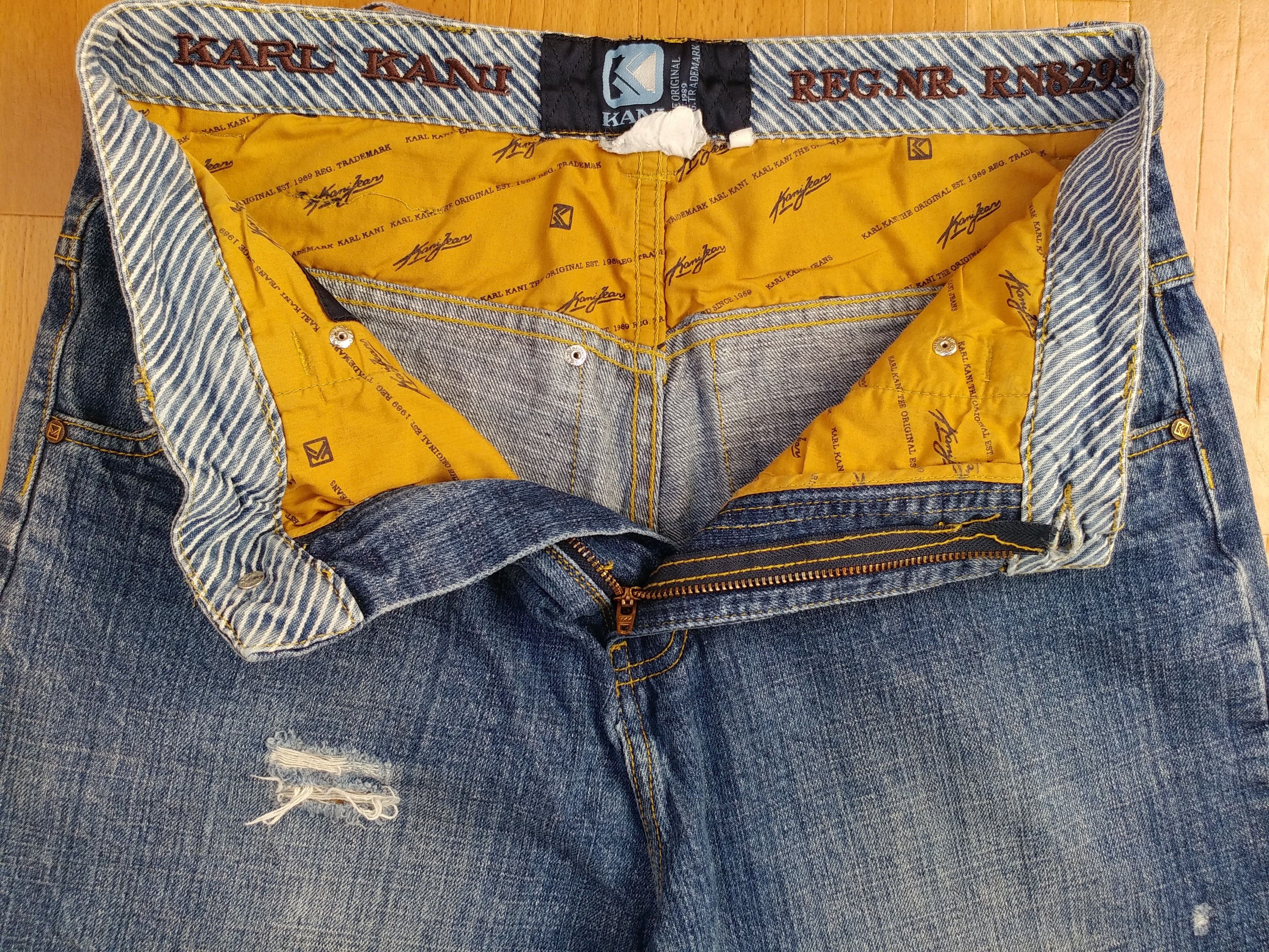 Karl Kani KARL KANI jeans, baggy, vintage Kani jeans, 90s hip hop W 32 Size US 32 / EU 48 - 14 Thumbnail