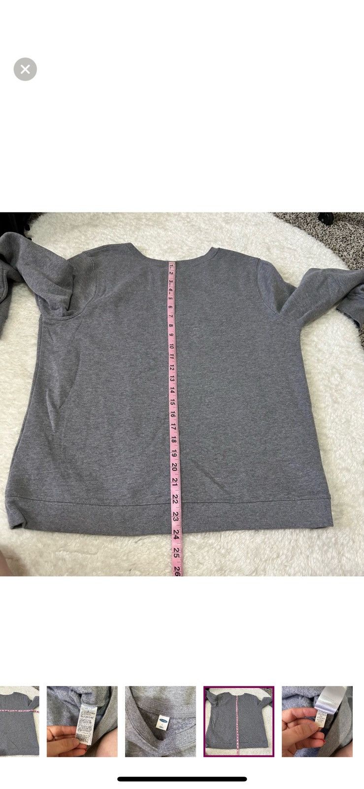 Old Navy Old navy large grey holiday crewneck sweatshirt Size L / US 10 / IT 46 - 5 Thumbnail