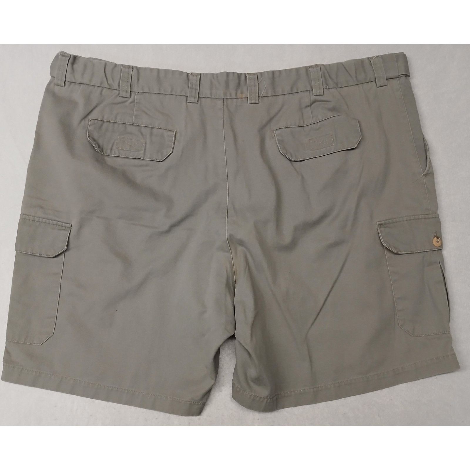 Other Canyon Ridge (52) Men's Gray Cargo Khaki Relaxed Shorts Size US 36 / EU 52 - 10 Thumbnail