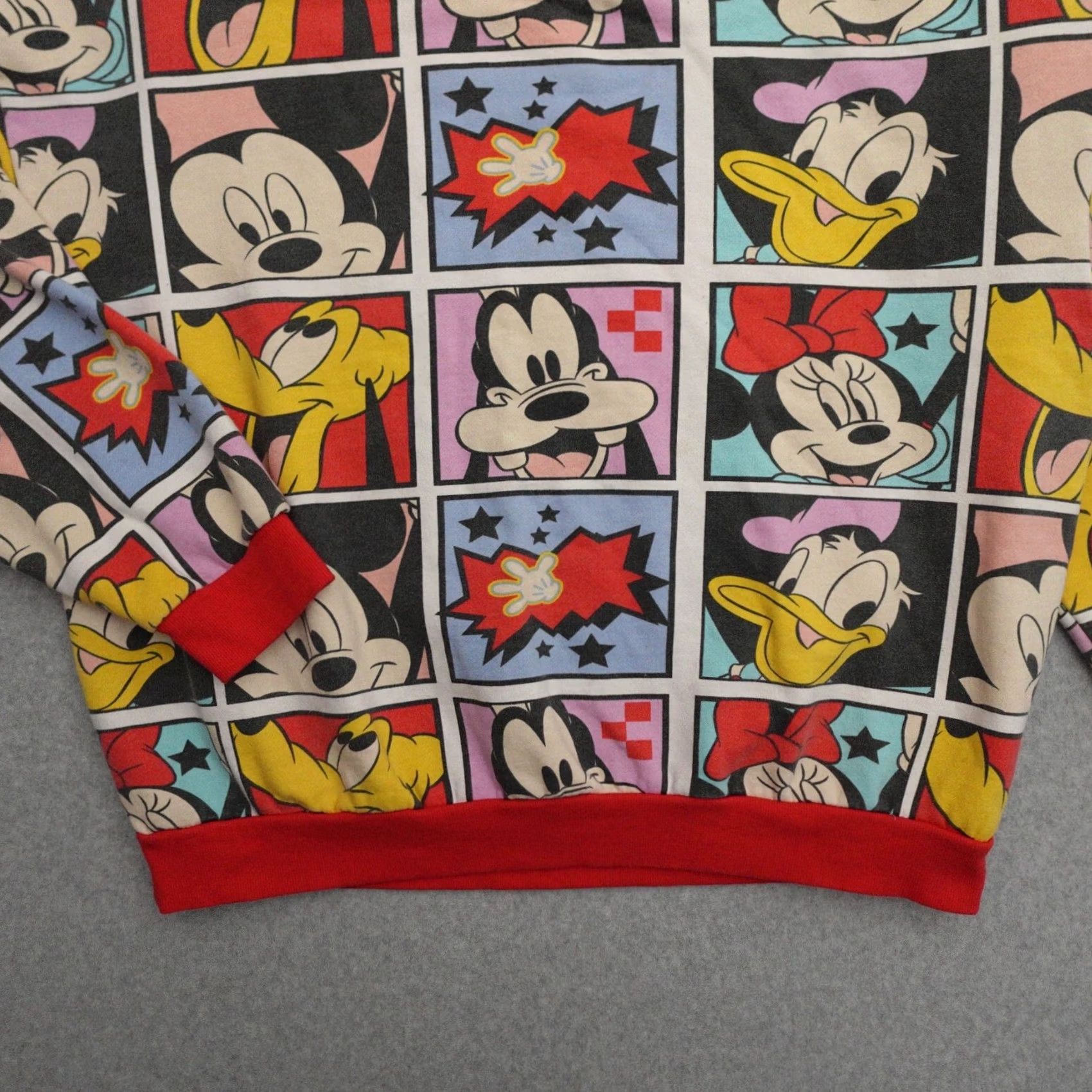 Mickey & Co. VINTAGE Mickey & Co Sweatshirt Womens 2XL Red Pullover Long Sleeve Size XXL / US 16-18 / IT 52-54 - 6 Thumbnail