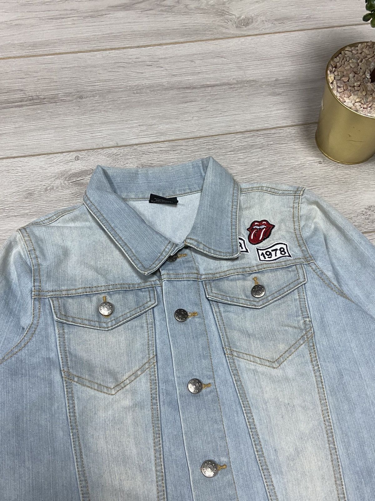 The Rolling Stones ROLLING STONES vintage TOUR 1978 big logo Denim Jacket Size US S / EU 44-46 / 1 - 6 Thumbnail
