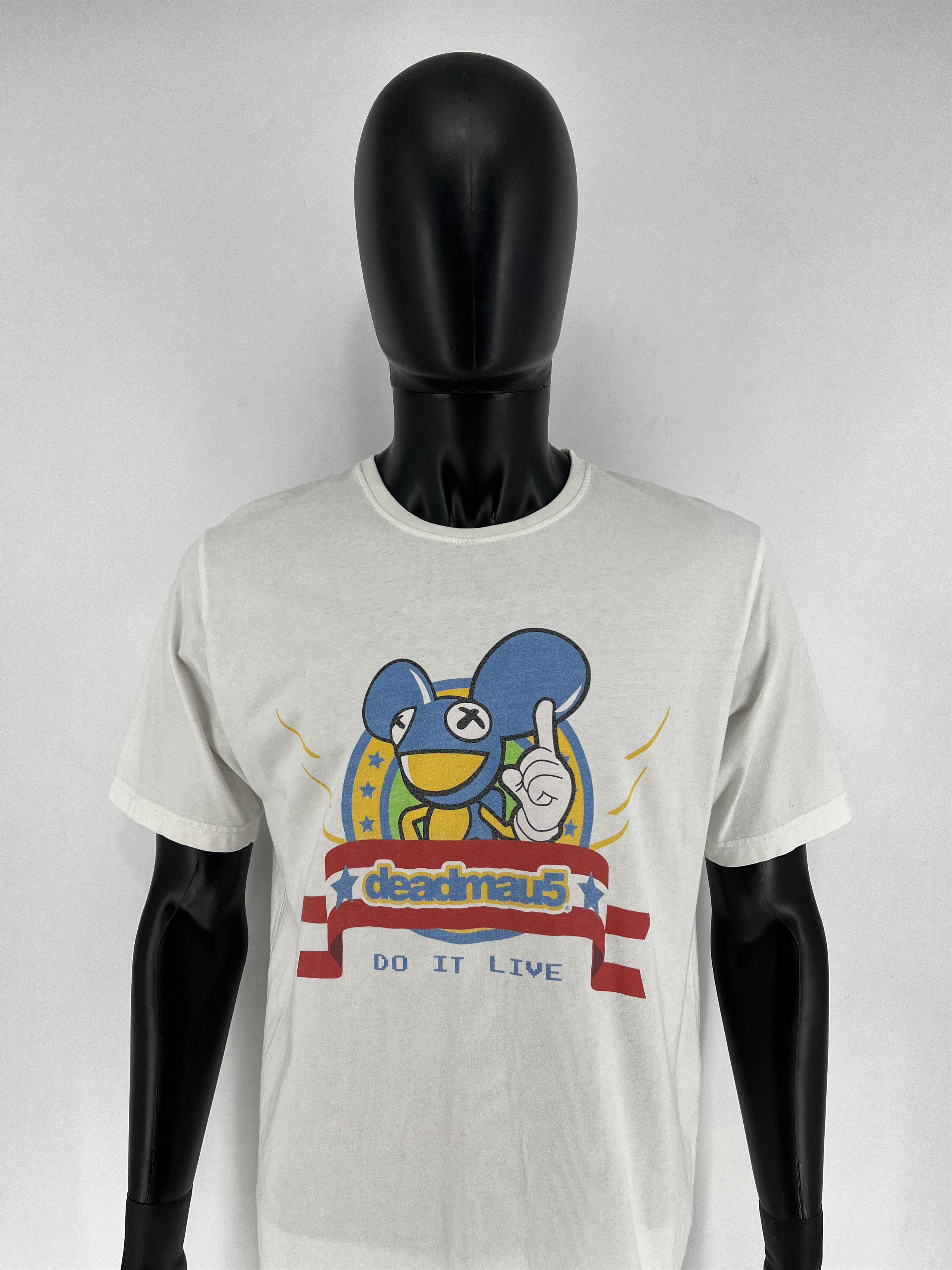 Band Tees × Vintage Vintage Y2K Deadmau5 AOP Rare Band Music DJ Promo Art Size US L / EU 52-54 / 3 - 1 Thumbnail