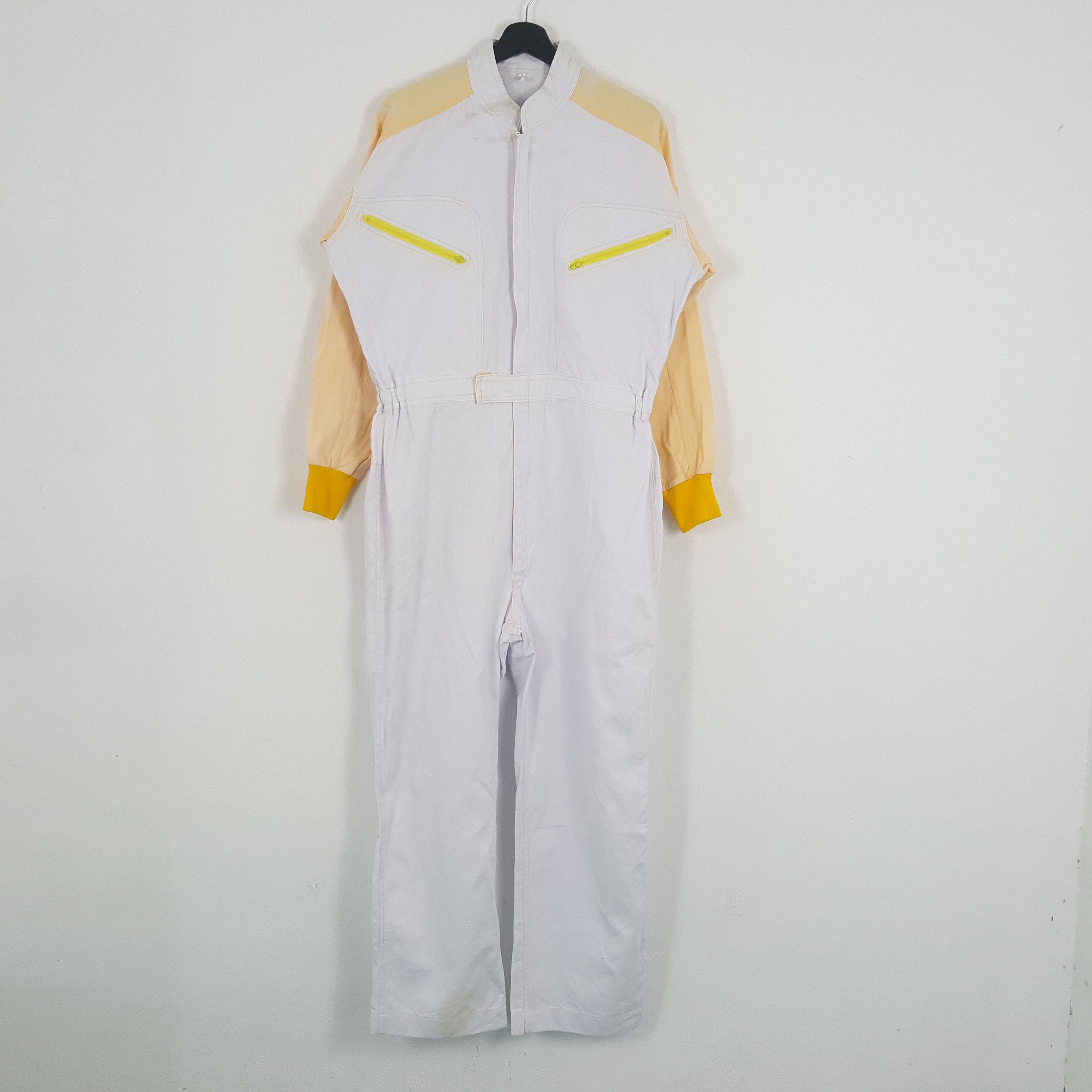 Japanese Brand × Vintage Hayashi Racing Motorsports Style Coverall Jacket Size US L / EU 52-54 / 3 - 3 Thumbnail