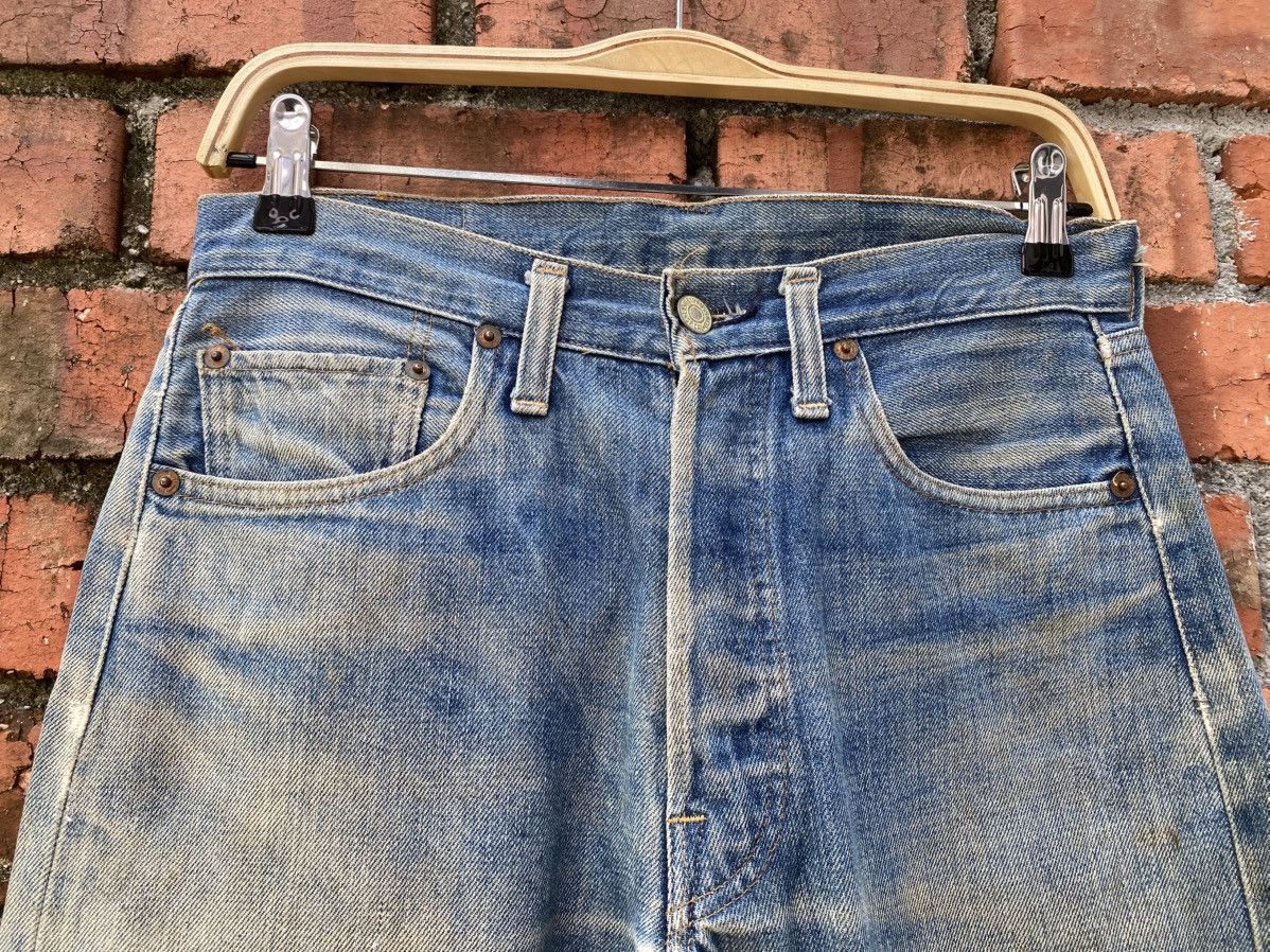 Levi's Vintage Clothing W31x30 Vintage levi's 501 redline distressed repaired USA #6 Size US 31 - 5 Thumbnail