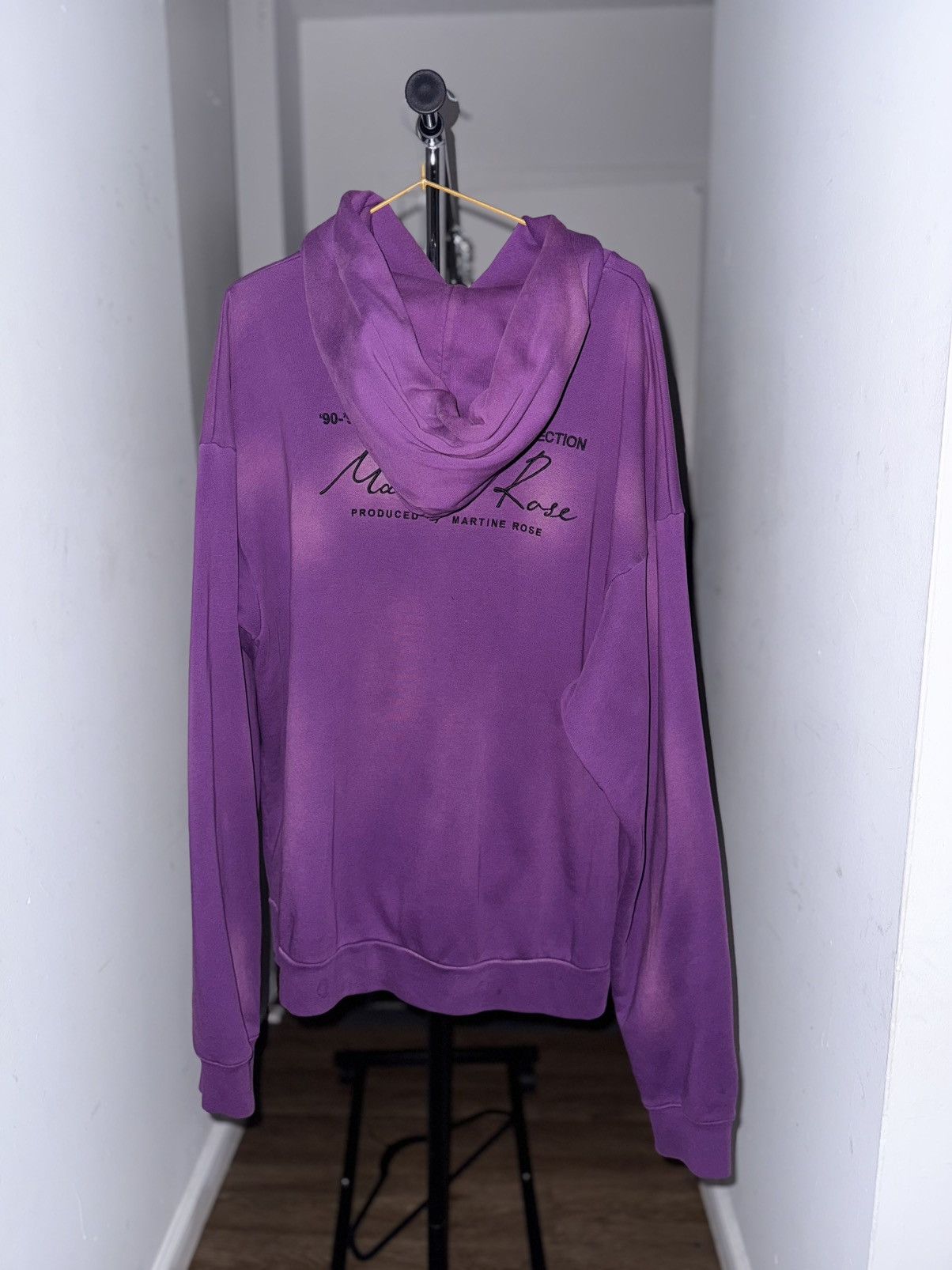 Martine Rose Martine rose sun-bleached purple hoodie Size US M / EU 48-50 / 2 - 2 Thumbnail