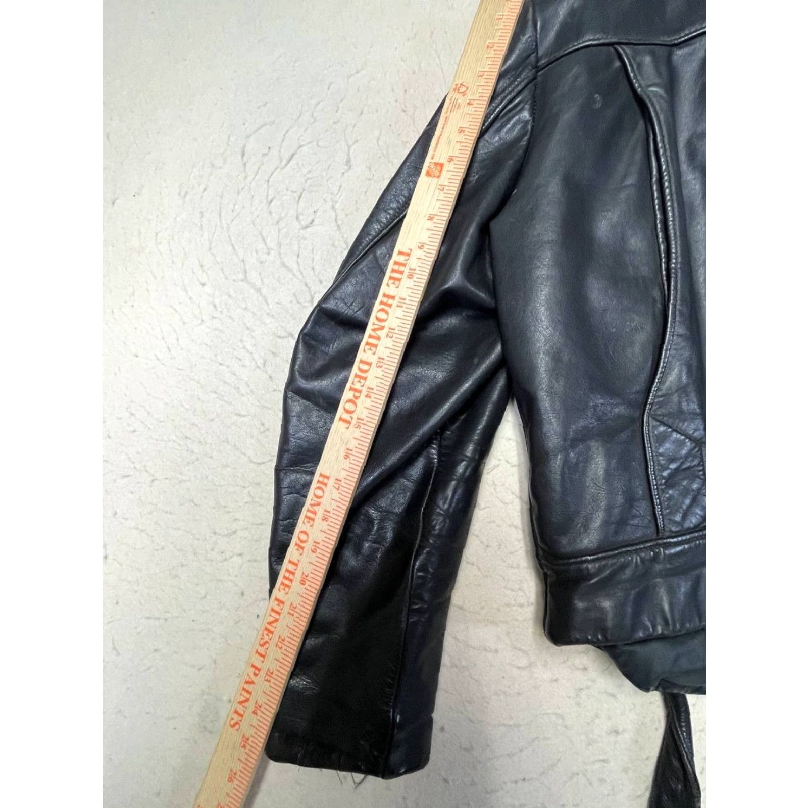 Vintage Vtg Terminator 2 Biker Jacket Heavy Full Zip Large L See measurements Mens Leather Size US L / EU 52-54 / 3 - 5 Thumbnail